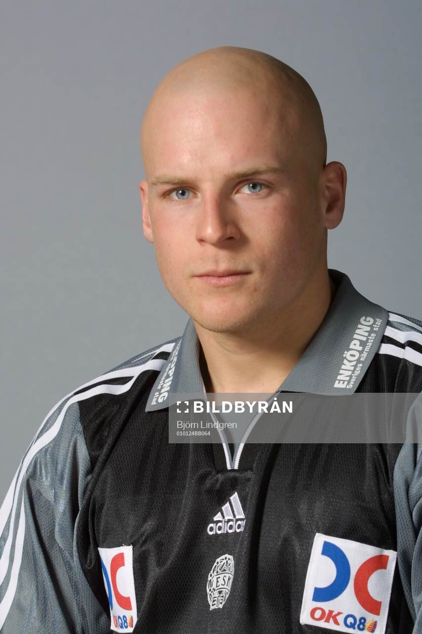 Fotboll, Superettan, Porträtt, Enköping, Henrik Johansson