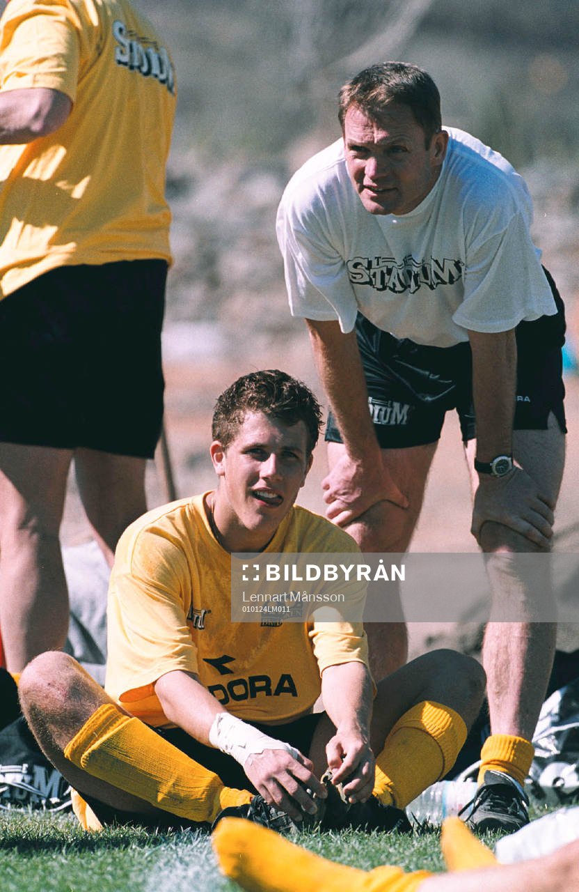 Torbjörn Nilsson och Tobias Hysén, Häcken