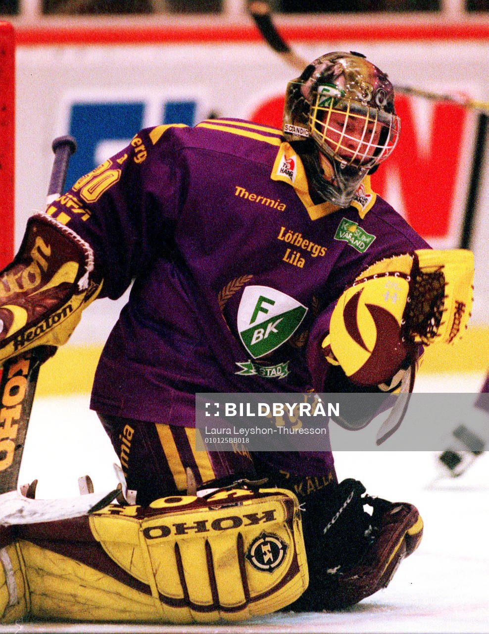 Magnus Eriksson, målvakt Färjestad
