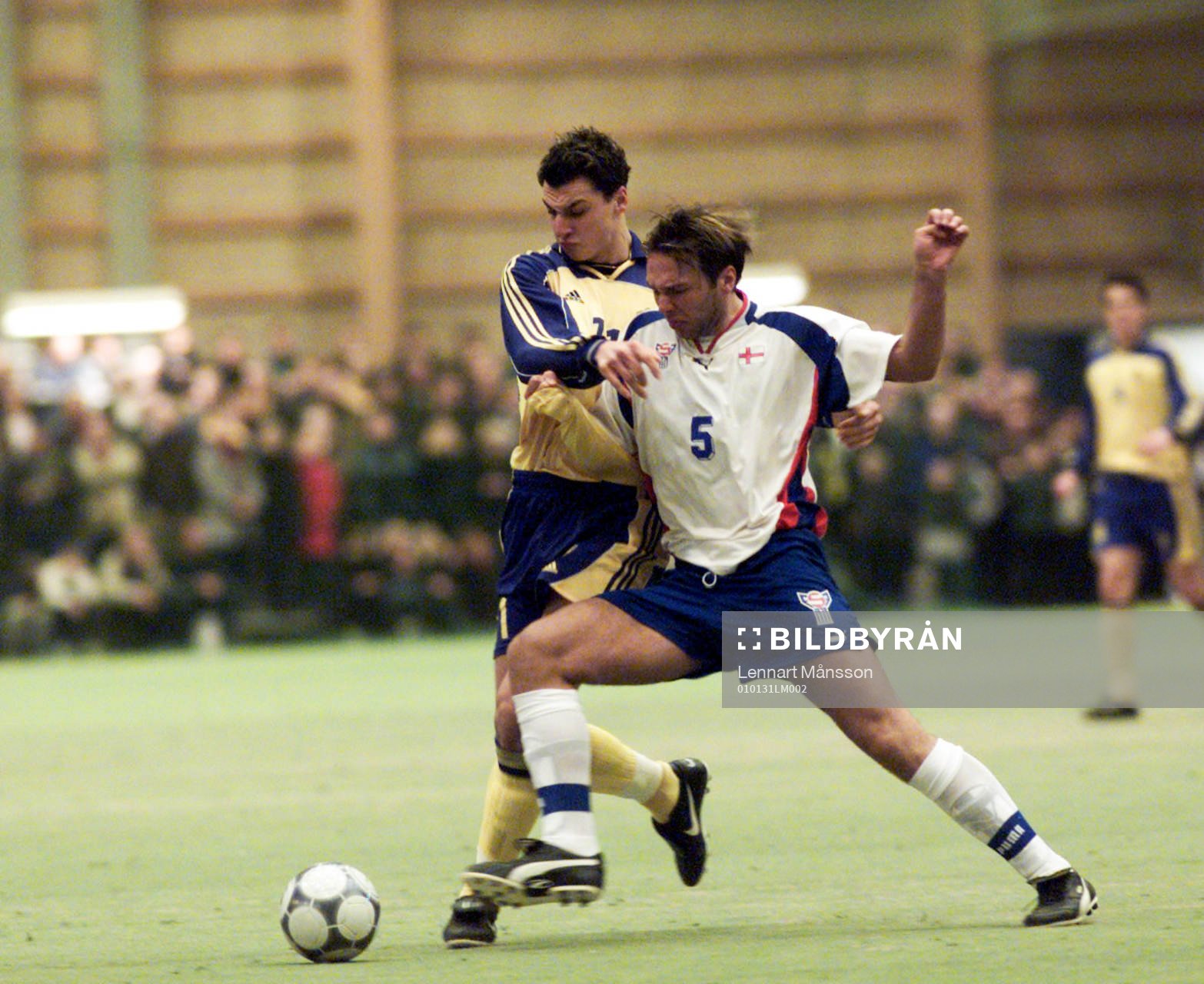 Debutanten Zlatan Ibrahimovic, Sverige