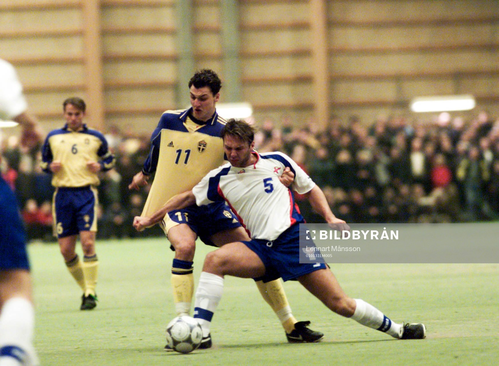 Debutanten Zlatan Ibrahimovic, Sverige