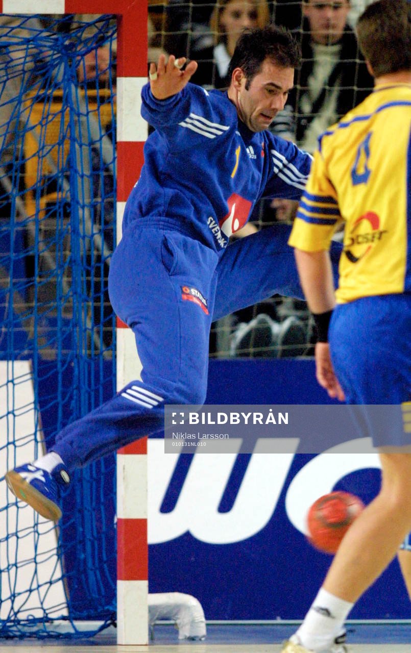 Tomas Svensson, målvakt Sverige