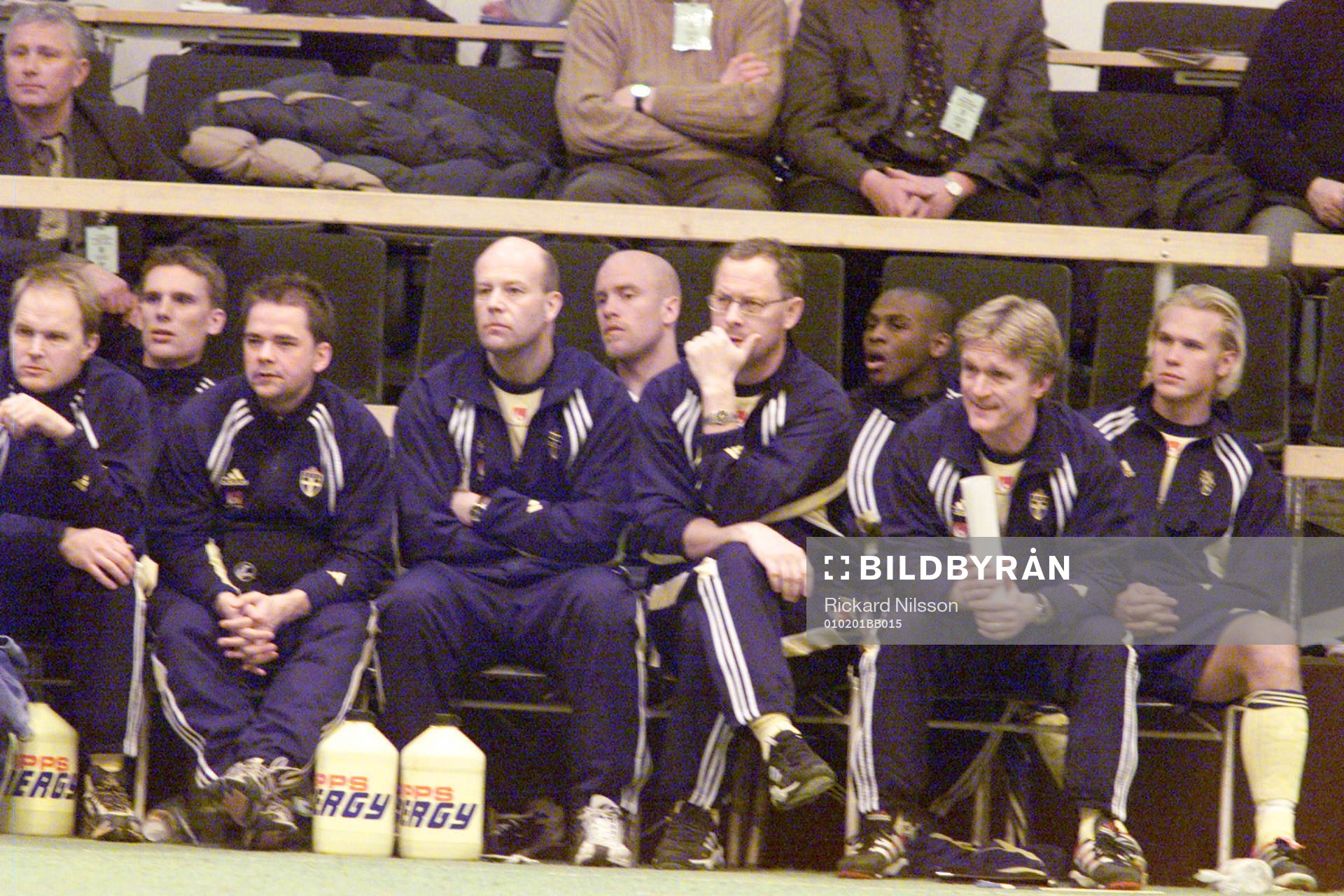 Lars Lagerbäck, Sverige. (Avbytarbänk)