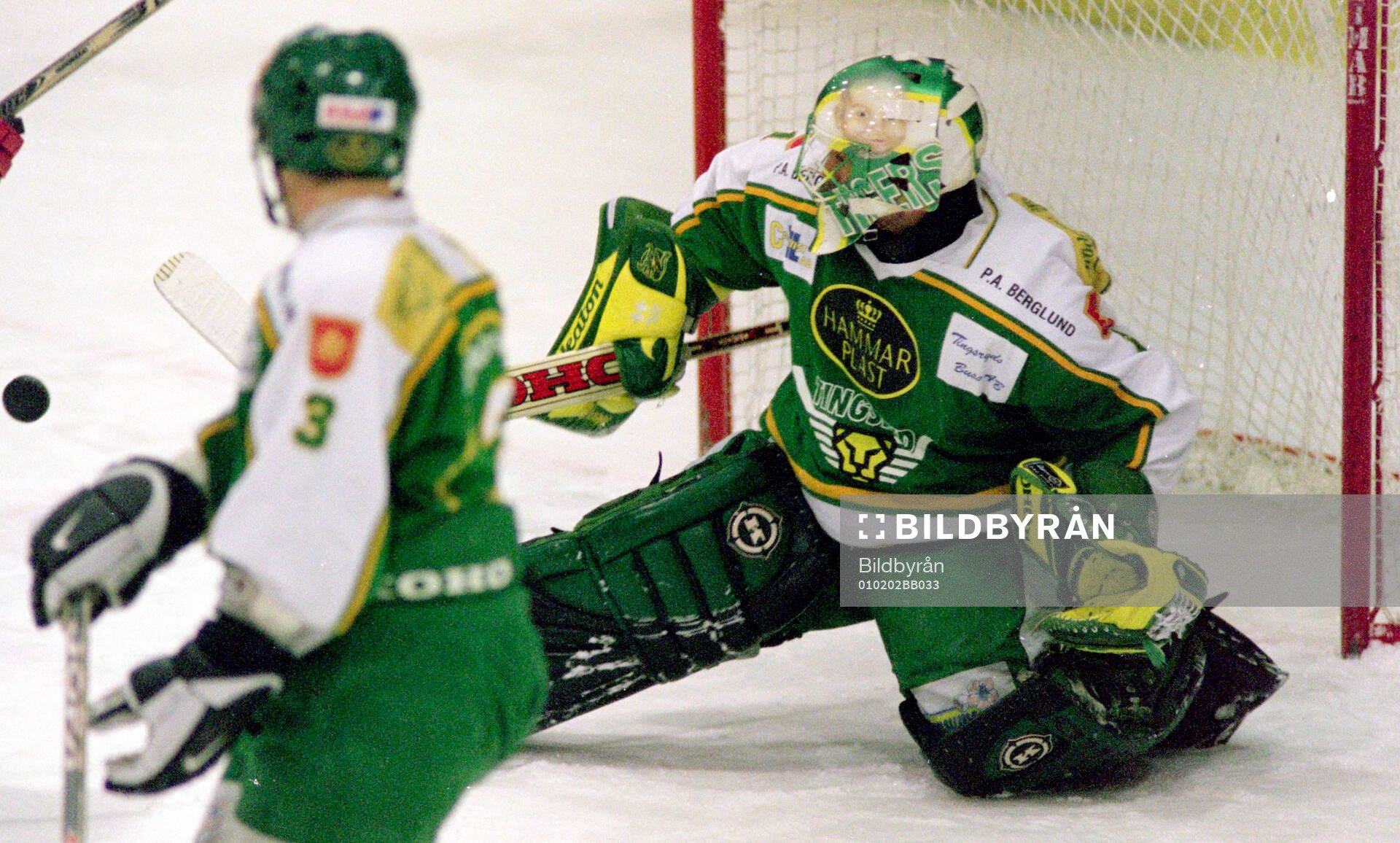 Tingsryds målvakt Mattias Elm