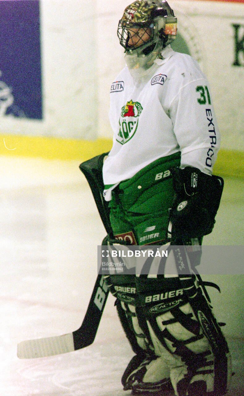 Rögles målvakt Anders Wennström