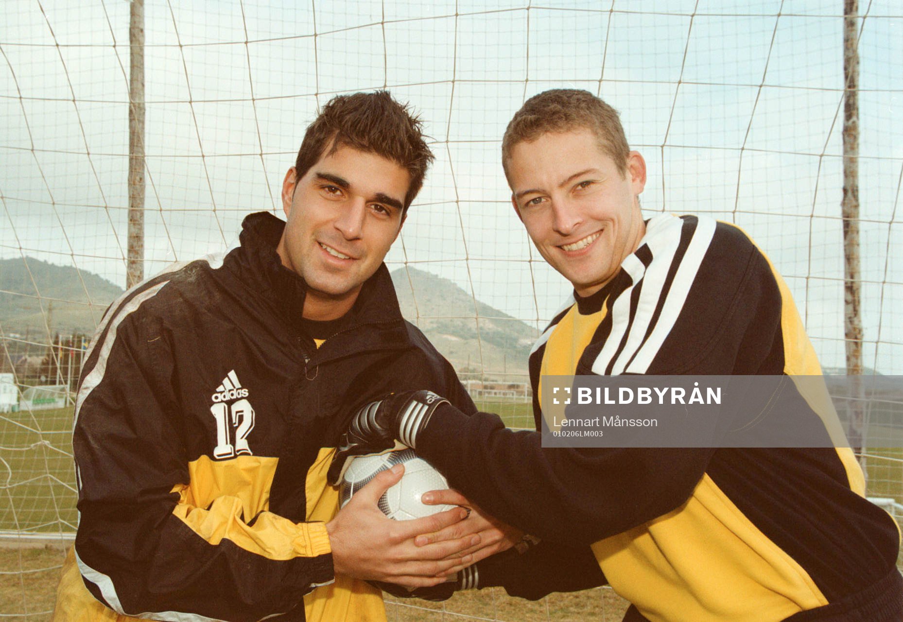 Dime Jankulovski och Daniel Andersson, AIK