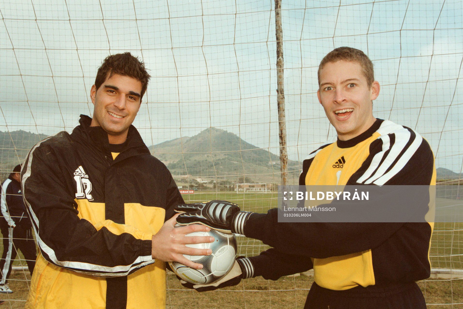 Dime Jankulovski och Daniel Andersson, AIK