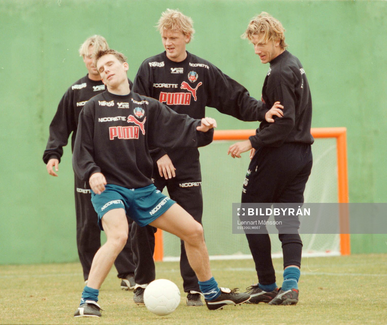 Marcus Lindberg, Erik Wahlstedt, Ulrik Jansson och Jesper