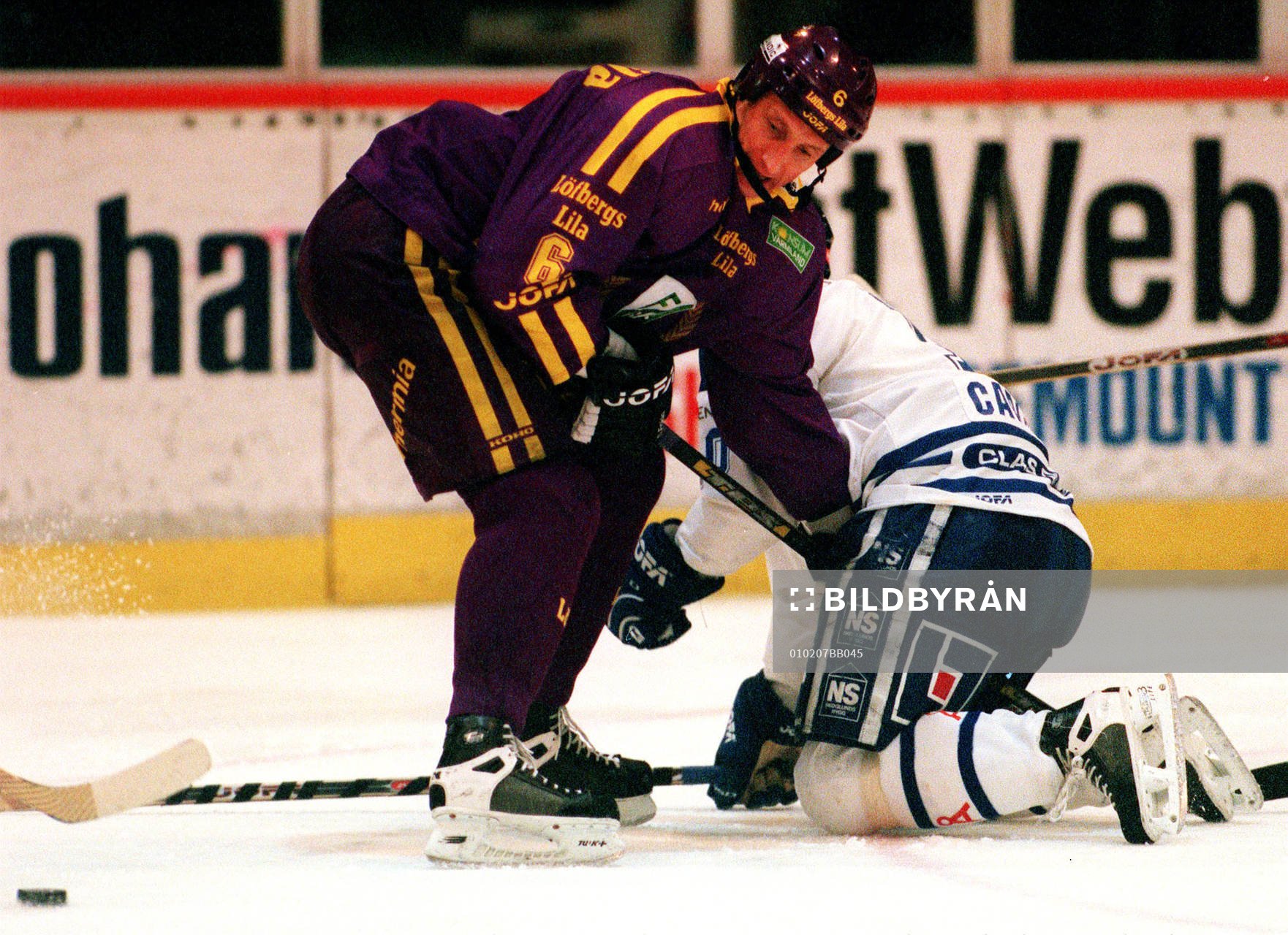 Sergei Fokin, Färjestad och Anders Carlsson, Leksand.