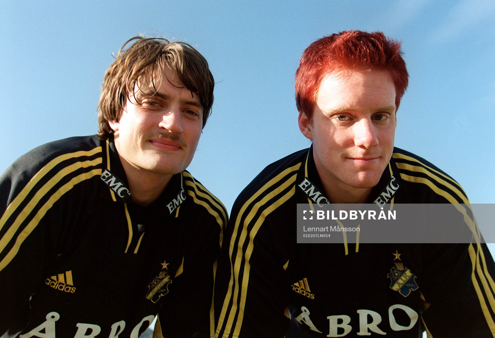 Mats Rubarth och Patrik Andersson, AIK