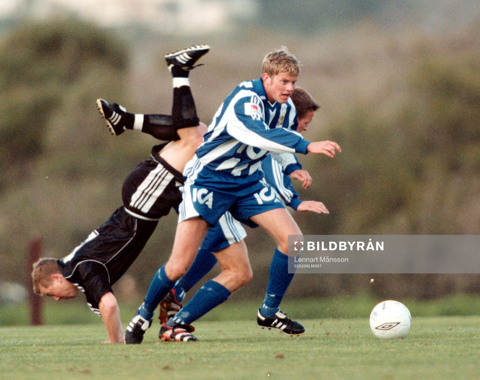Mikael Antonsson, Göteborg och Robert Andersson, Halmstad