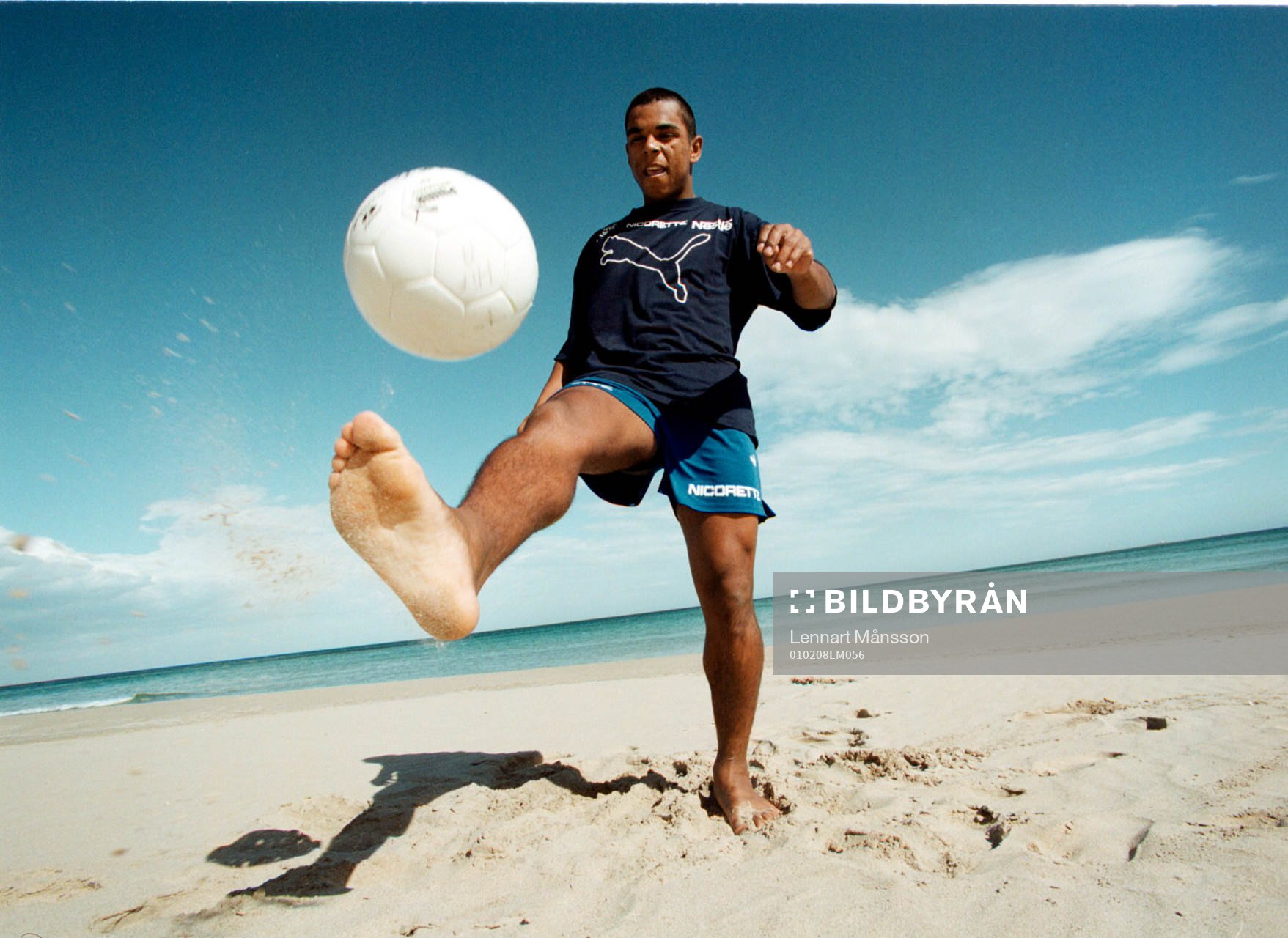 Alvaro Santos, Helsingborg. (Strand, hav)