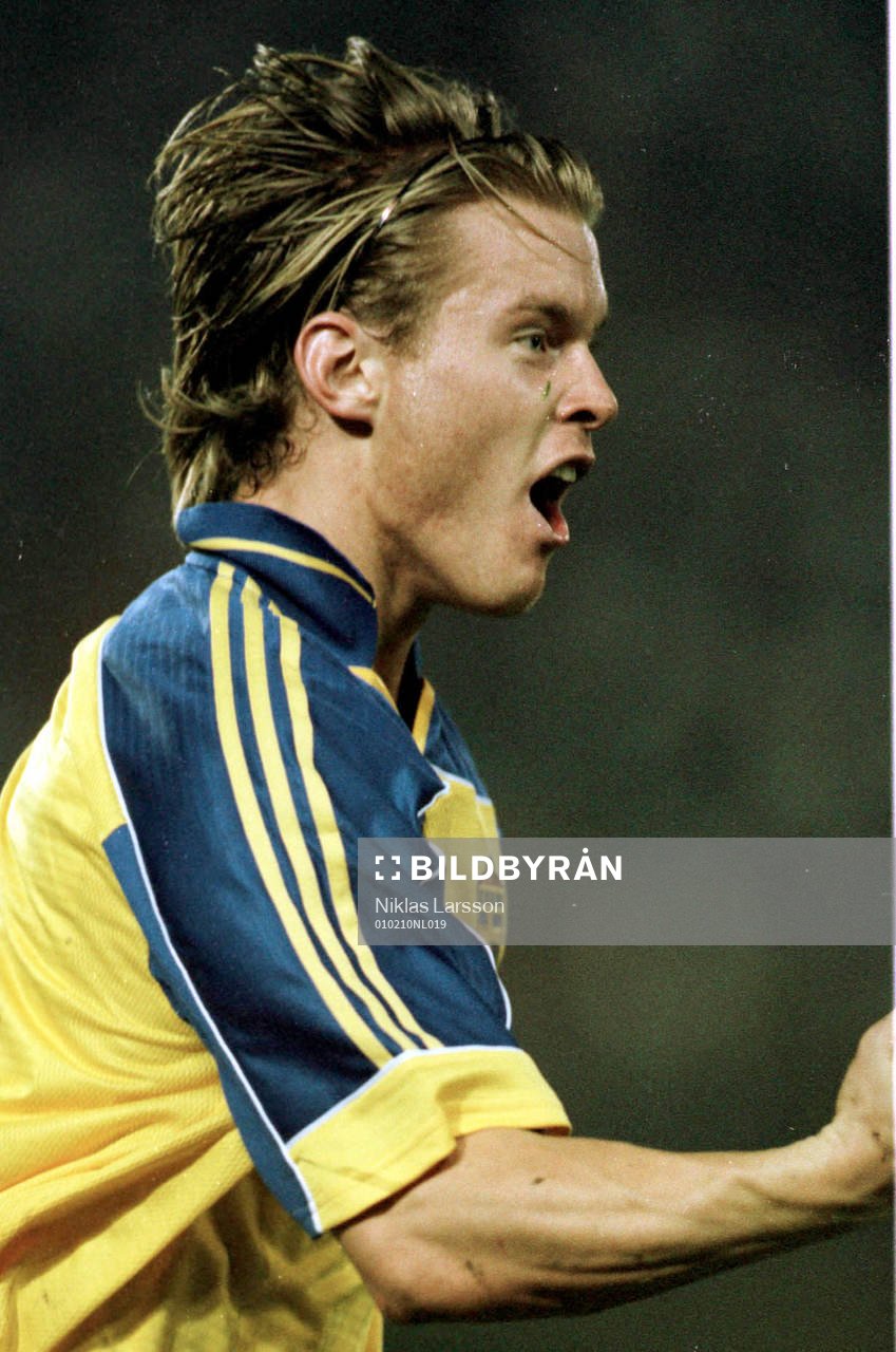 Fredrik Berglund, Sverige jublar. (Jubel)