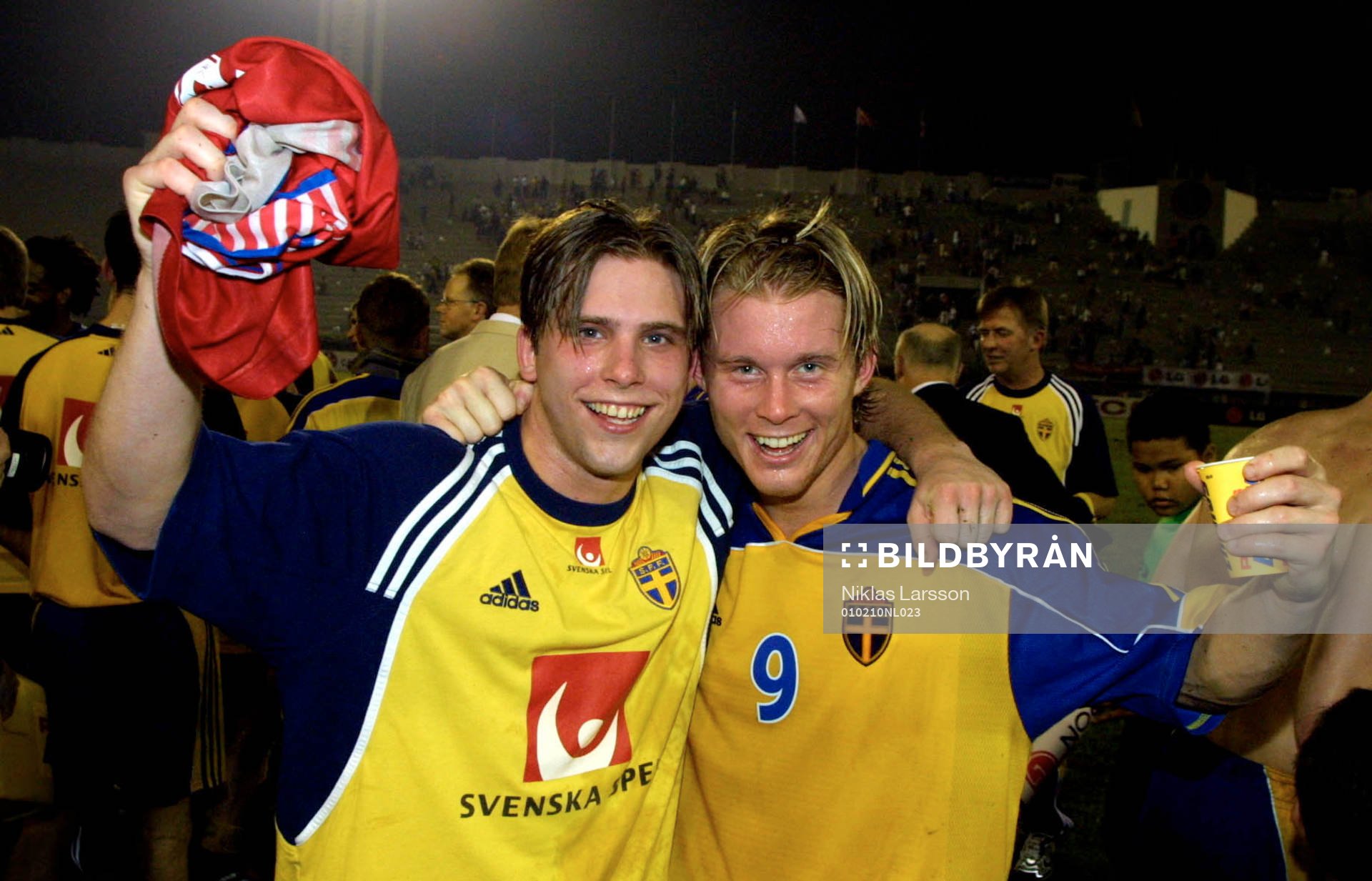 Anders Svensson och Fredrik Berglund, Sverige