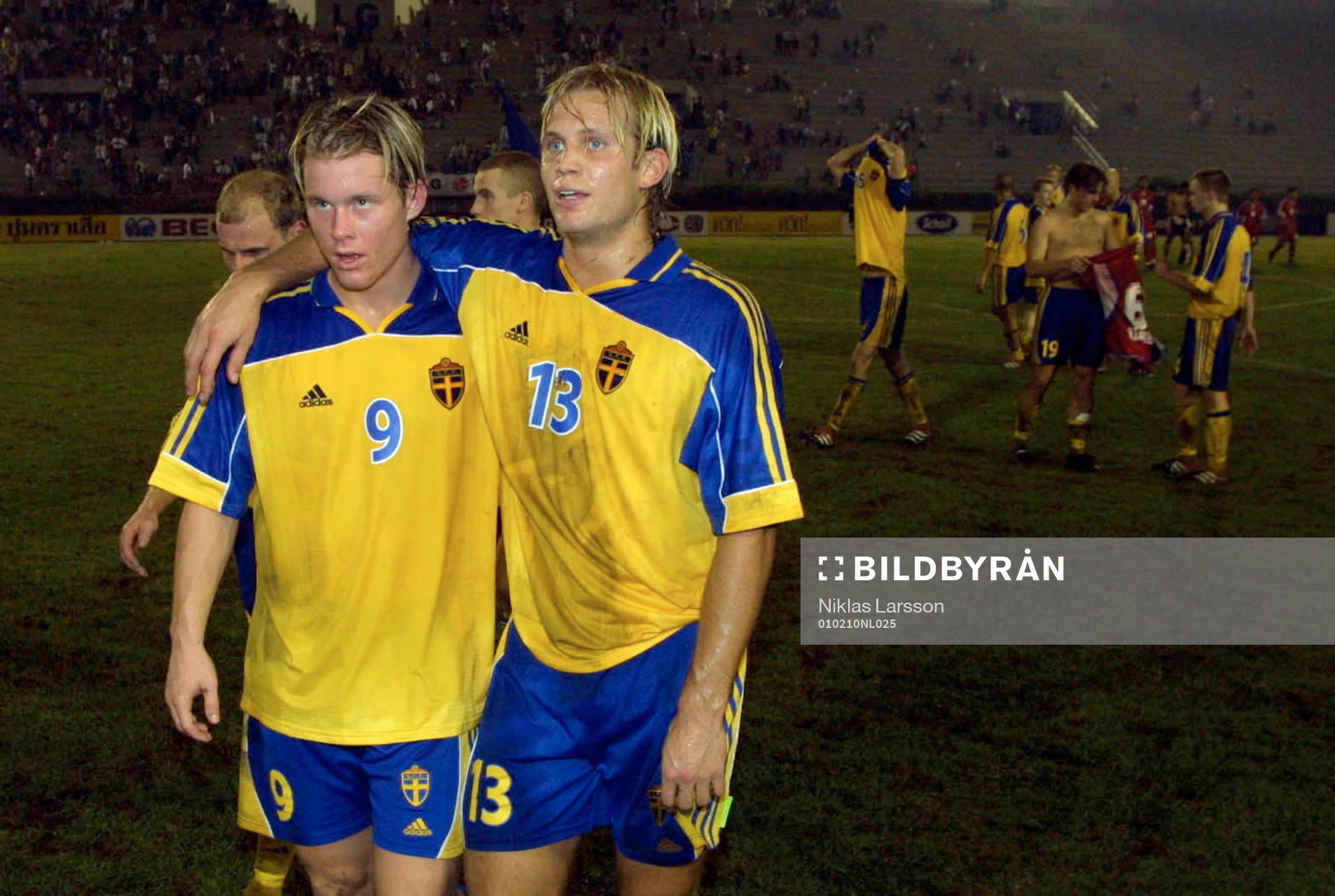 Martin Åslund och Fredrik Berglund, Sverige