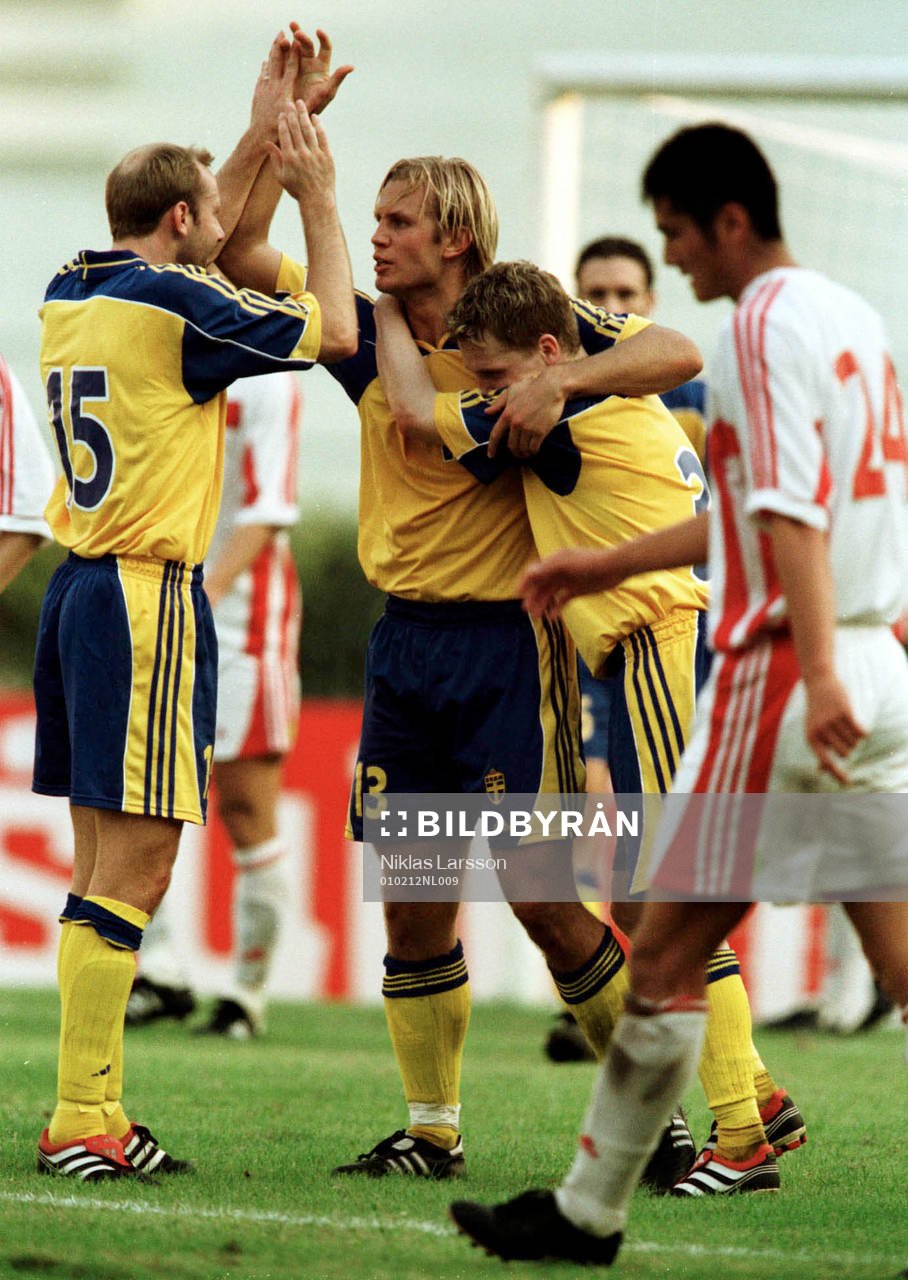 Martin Åslund, Håkan Mild och Karl Corneliusson, Sverige