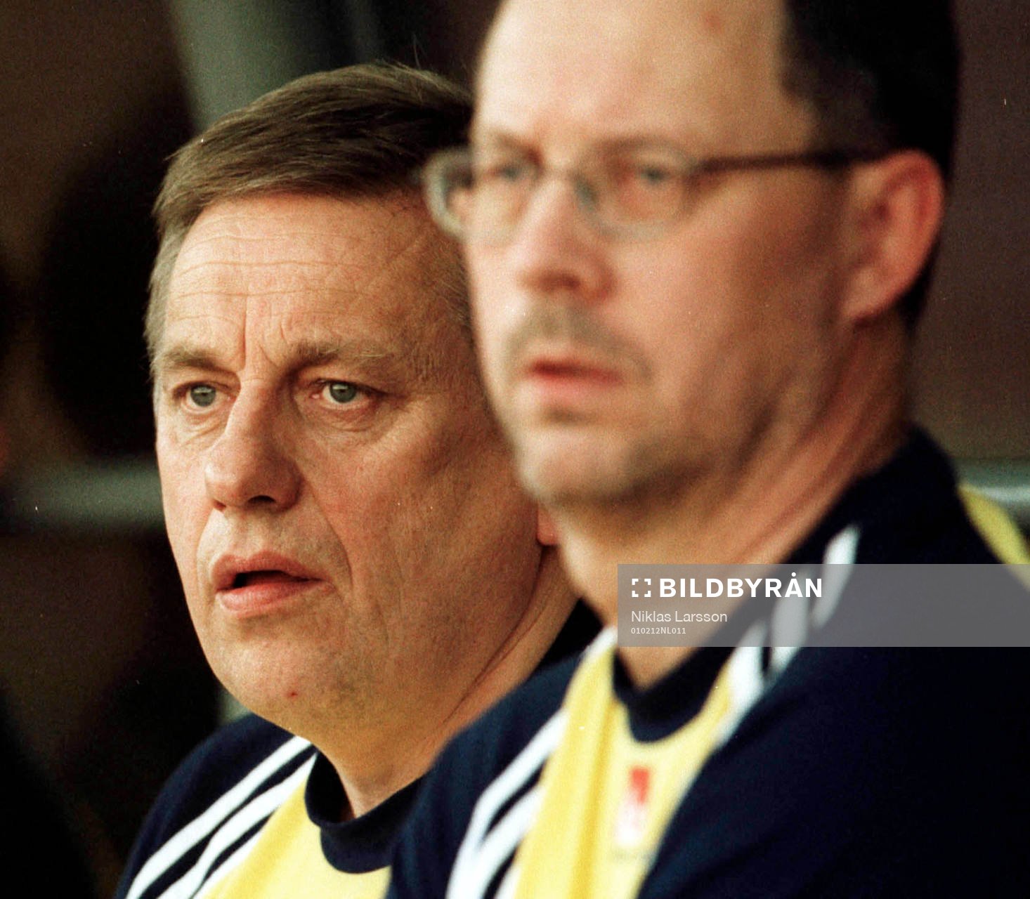 Tommy Söderberg och Lars Lagerbäck, förbundskaptener