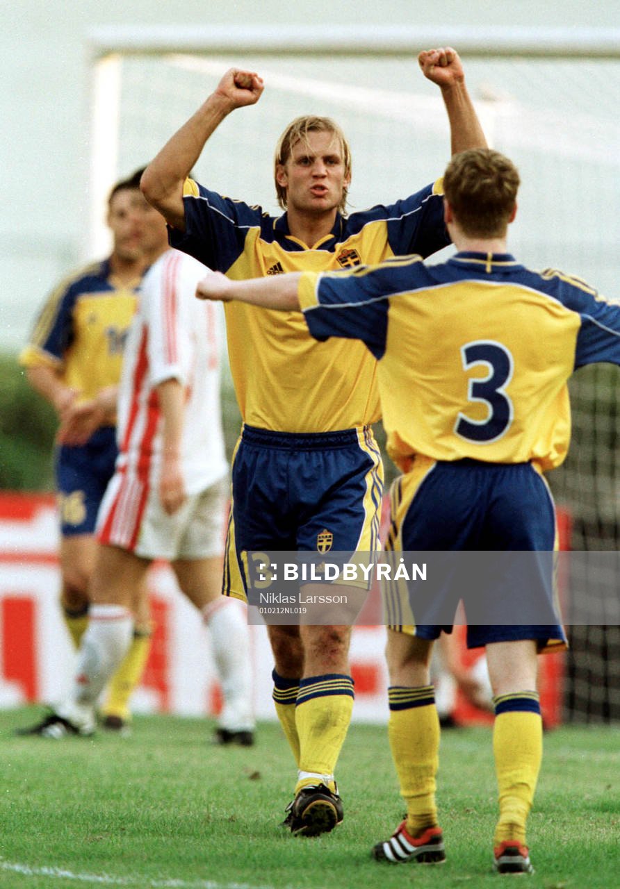 Martin Åslund, Sverige jublar. (Jubel)