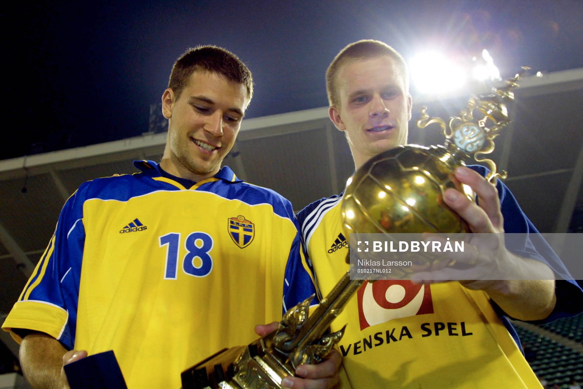 Kings Cup, Final, Sverige - Kina: Stefan Selakovic och