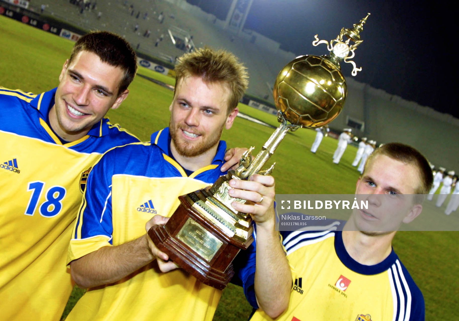 Kings Cup, Final, Sverige - Kina: Stefan Selakovic, Mattias