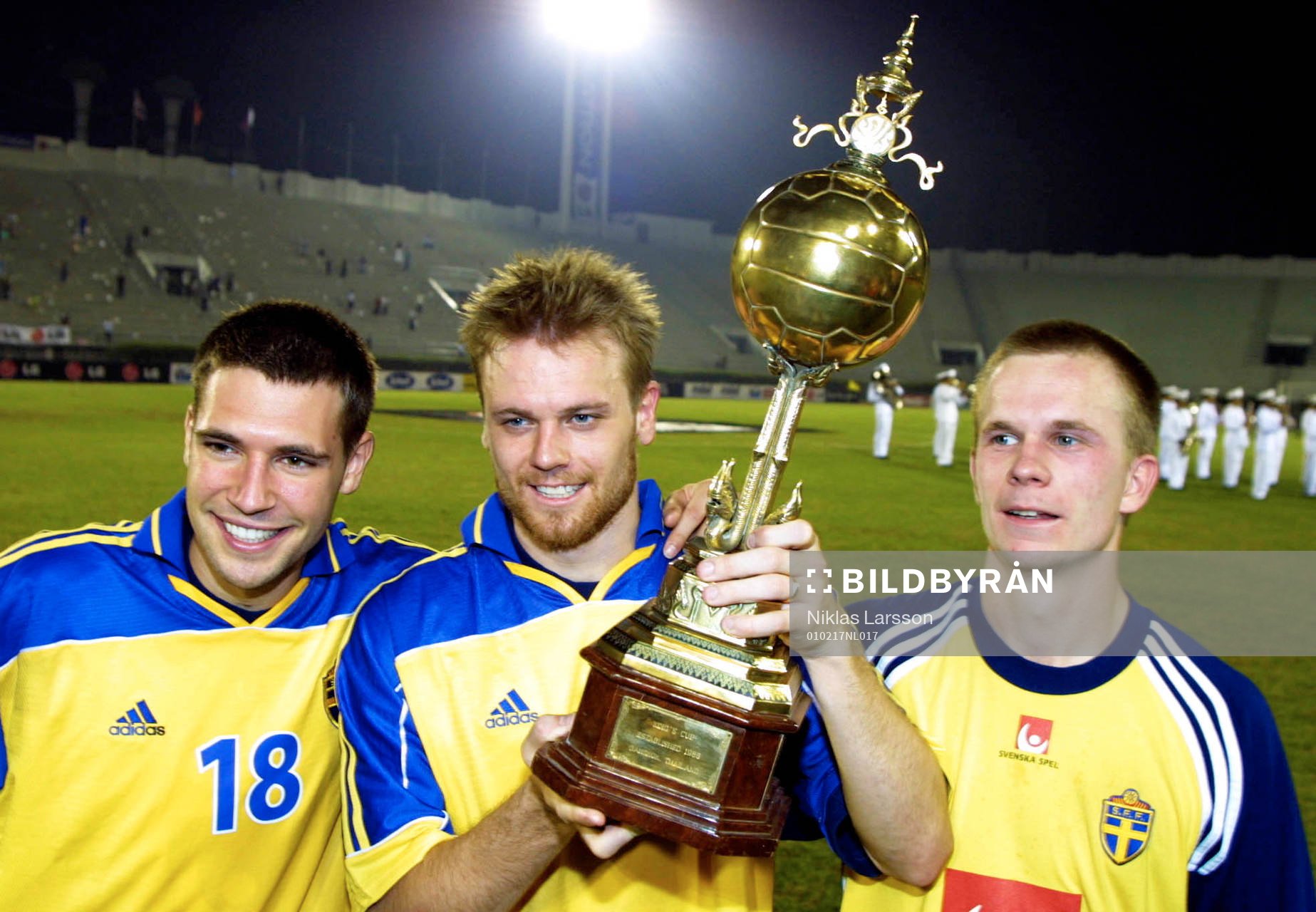 Kings Cup, Final, Sverige - Kina: Stefan Selakovic, Mattias