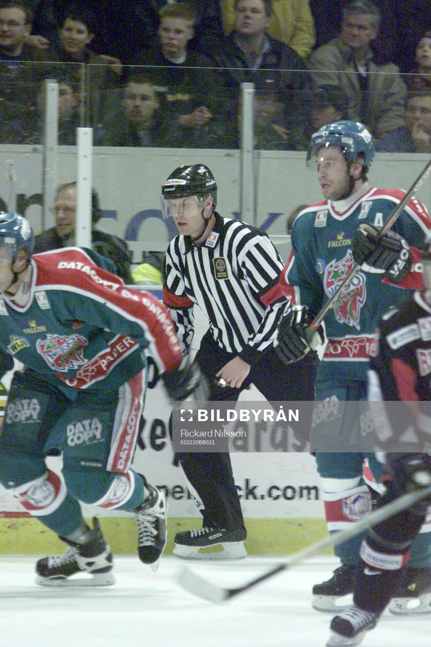 Marcus Vinnerborg, huvuddomare. (Domare)