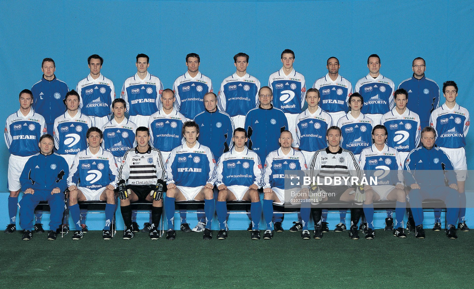 Fotboll, allsvenskan, Lagbild, Sundsvall (GIF Sundsvall)