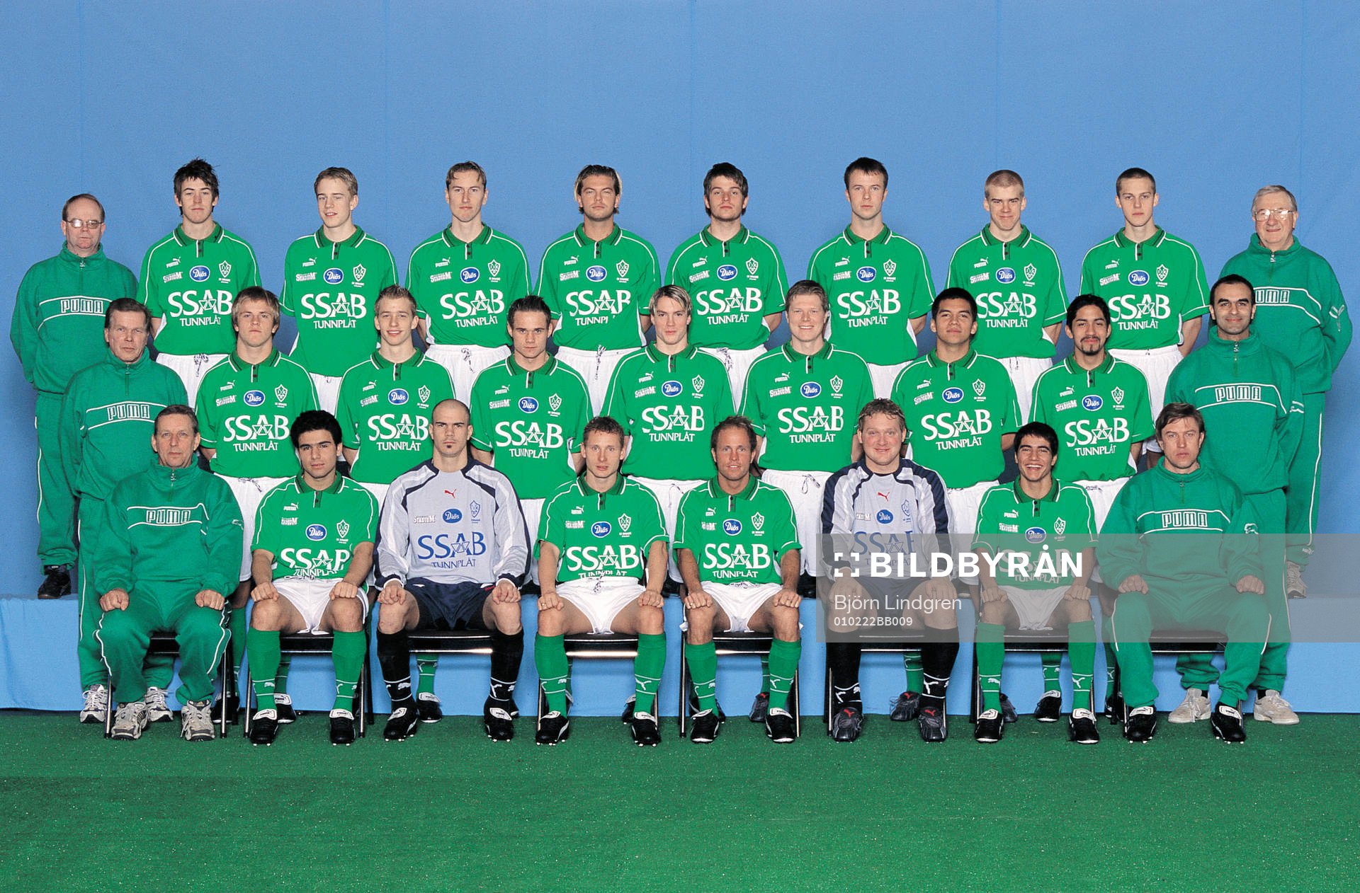 Fotboll, superettan, lagbild, IK Brage