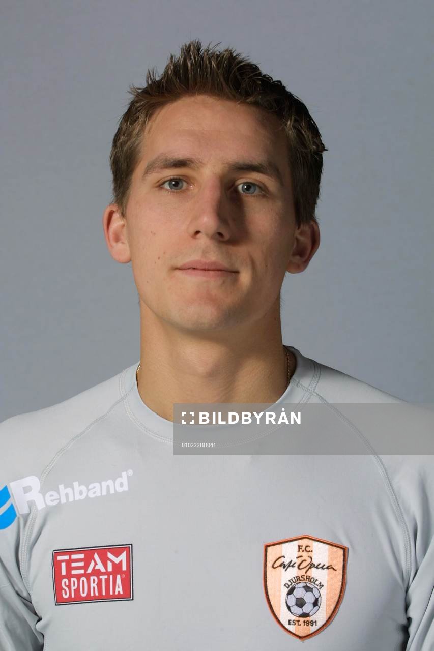 Fotboll, Superettan, porträtt, Café Opera, Kristoffer