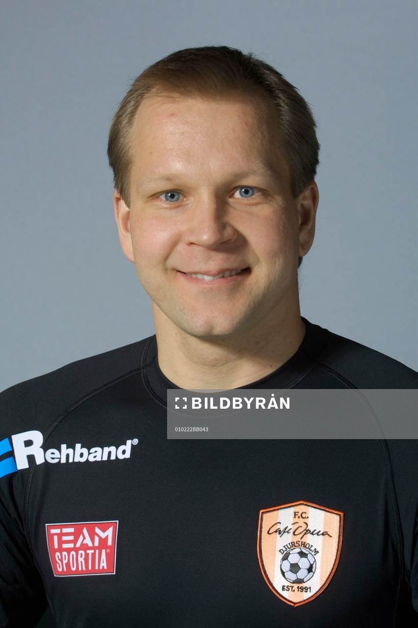 Fotboll, Superettan, porträtt, Café Opera, Kaj Eskelinen