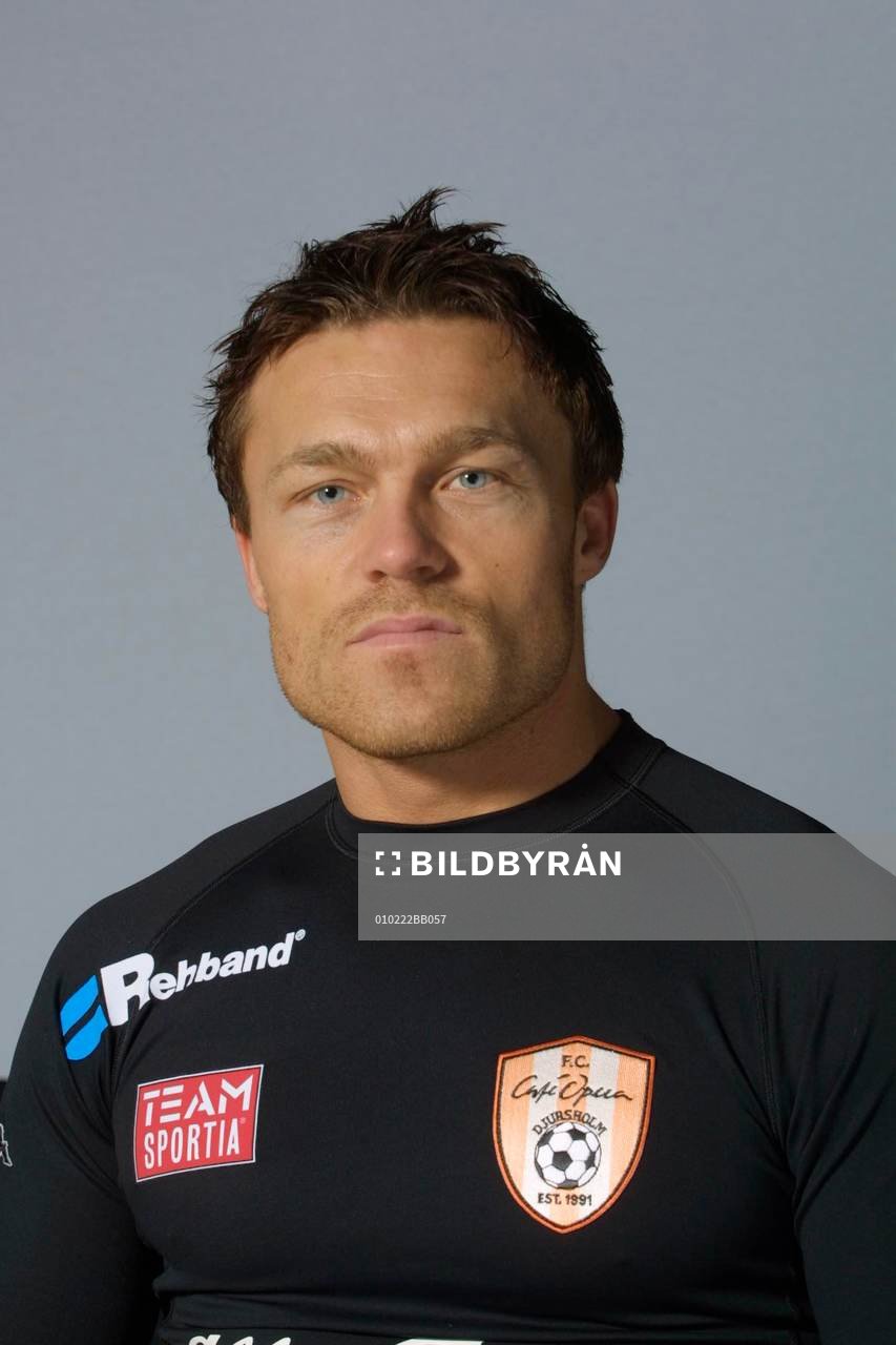 Fotboll, Superettan, porträtt, Café Opera, Jerry Månsson