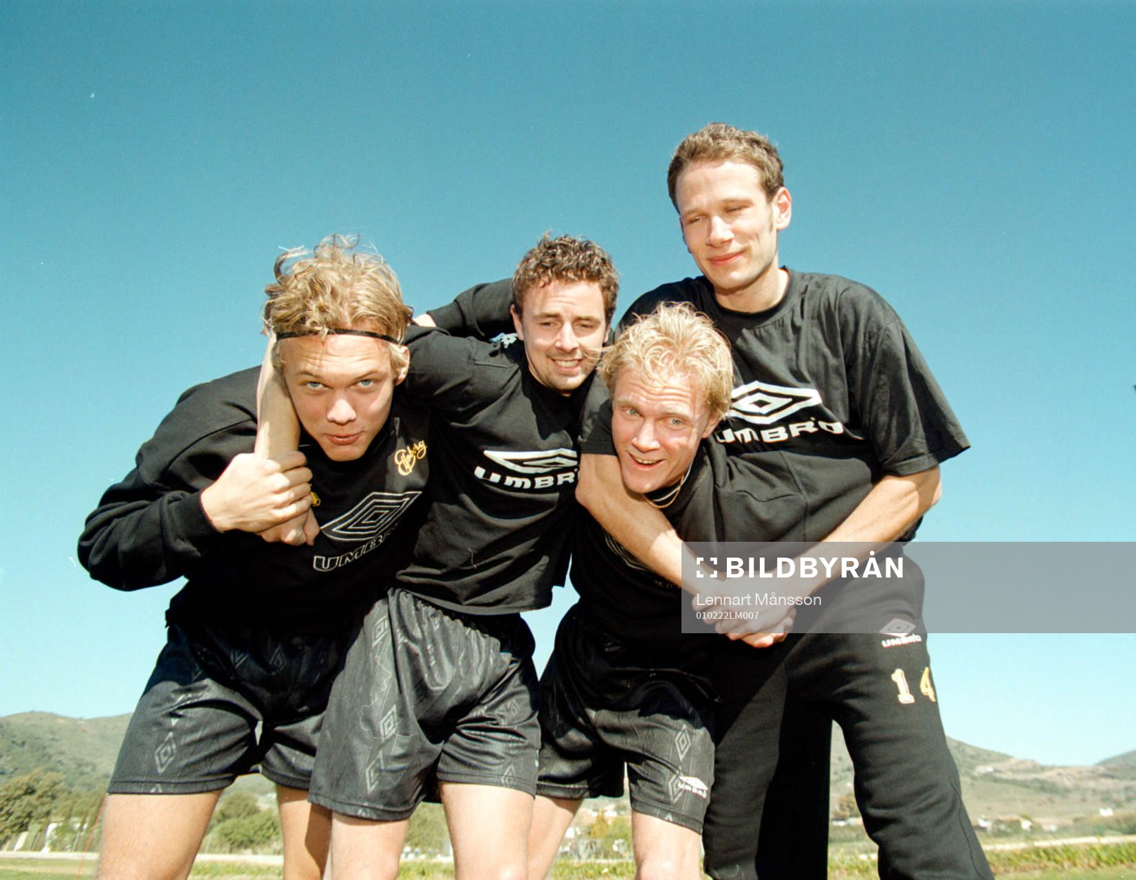 Martin Andersson, Kristoffer Arvhage, Johan Sjöberg och