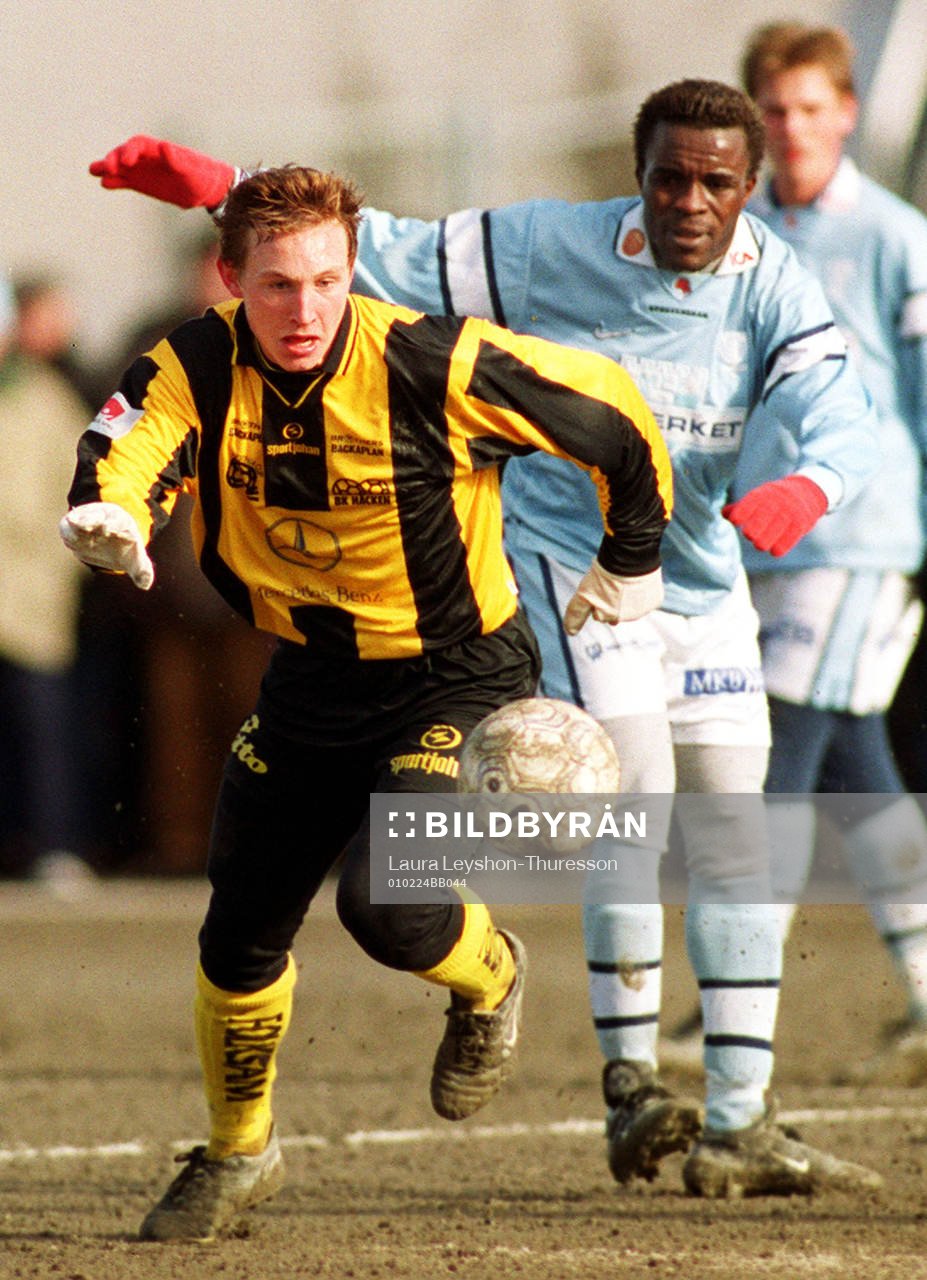 Peter Ijeh, Malmö och Kim Källström, Häcken