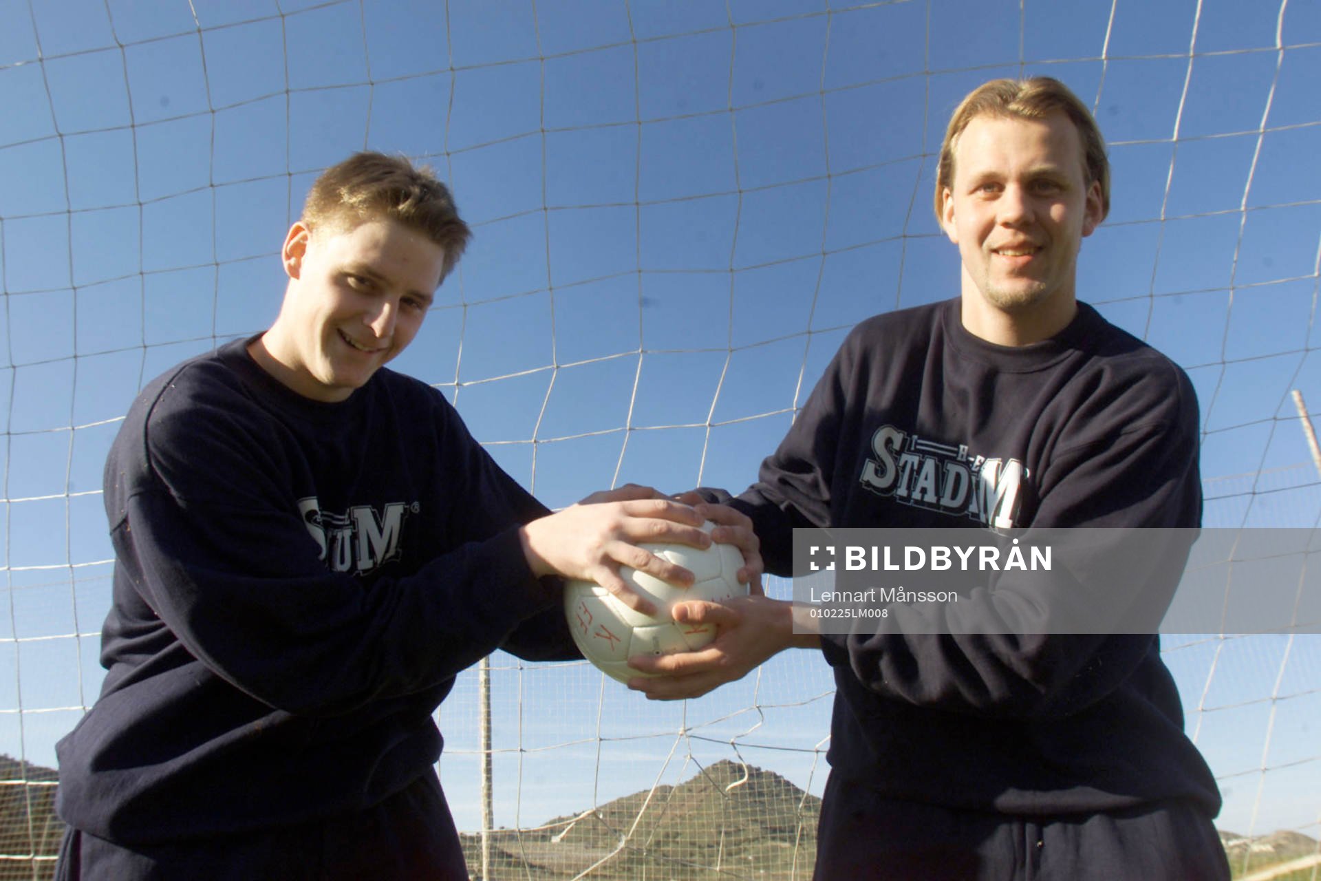Peter Kennfors och Björn Stringheim, målvakter Öster.