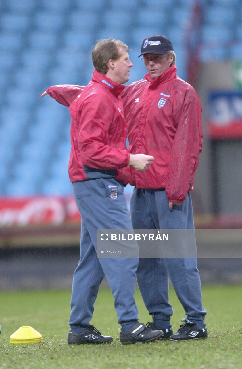 Steve McClaren och Sven-Göran Eriksson, förbundskapten