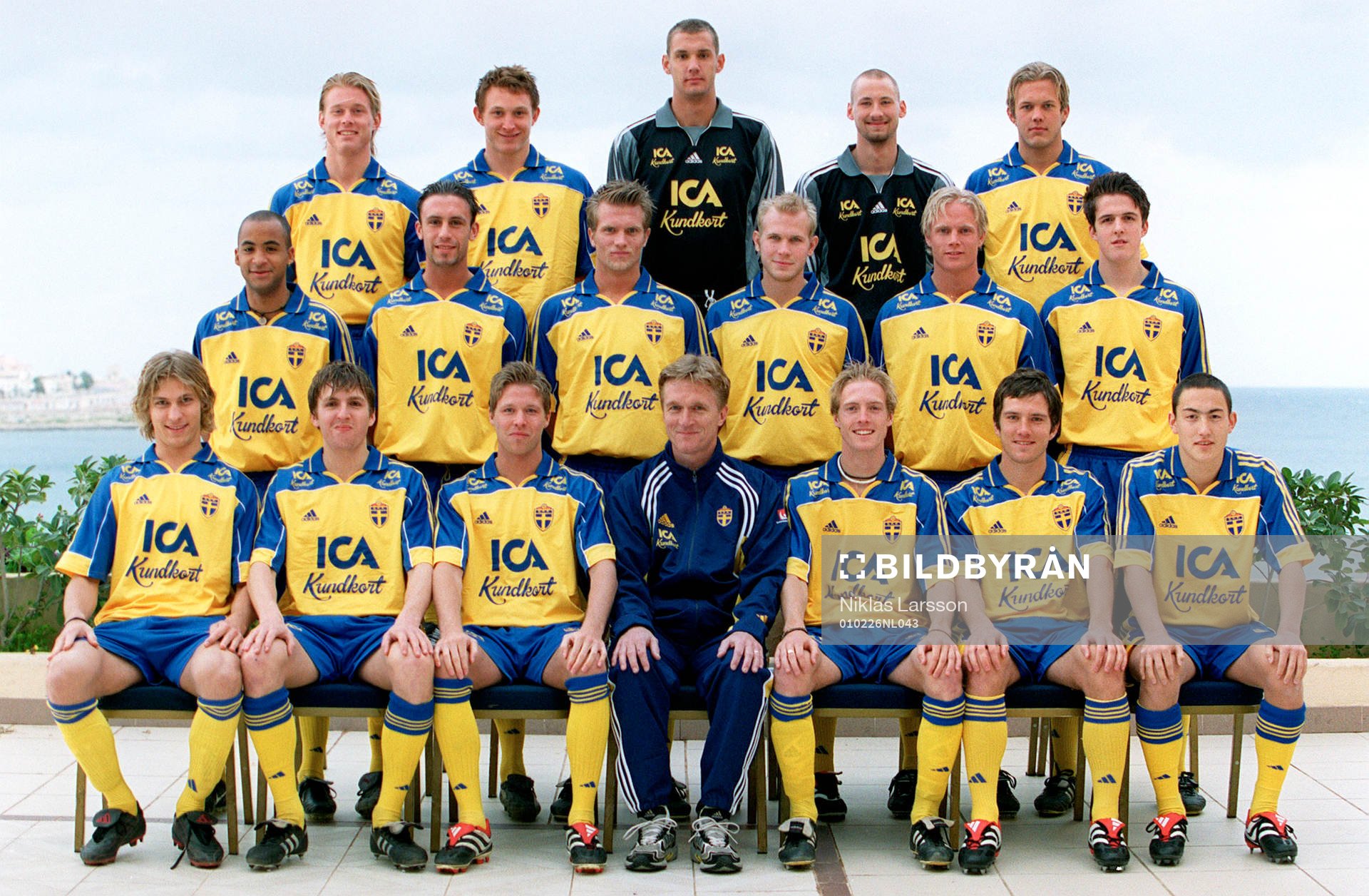 Fotboll, Sverige, U 21, lagbild