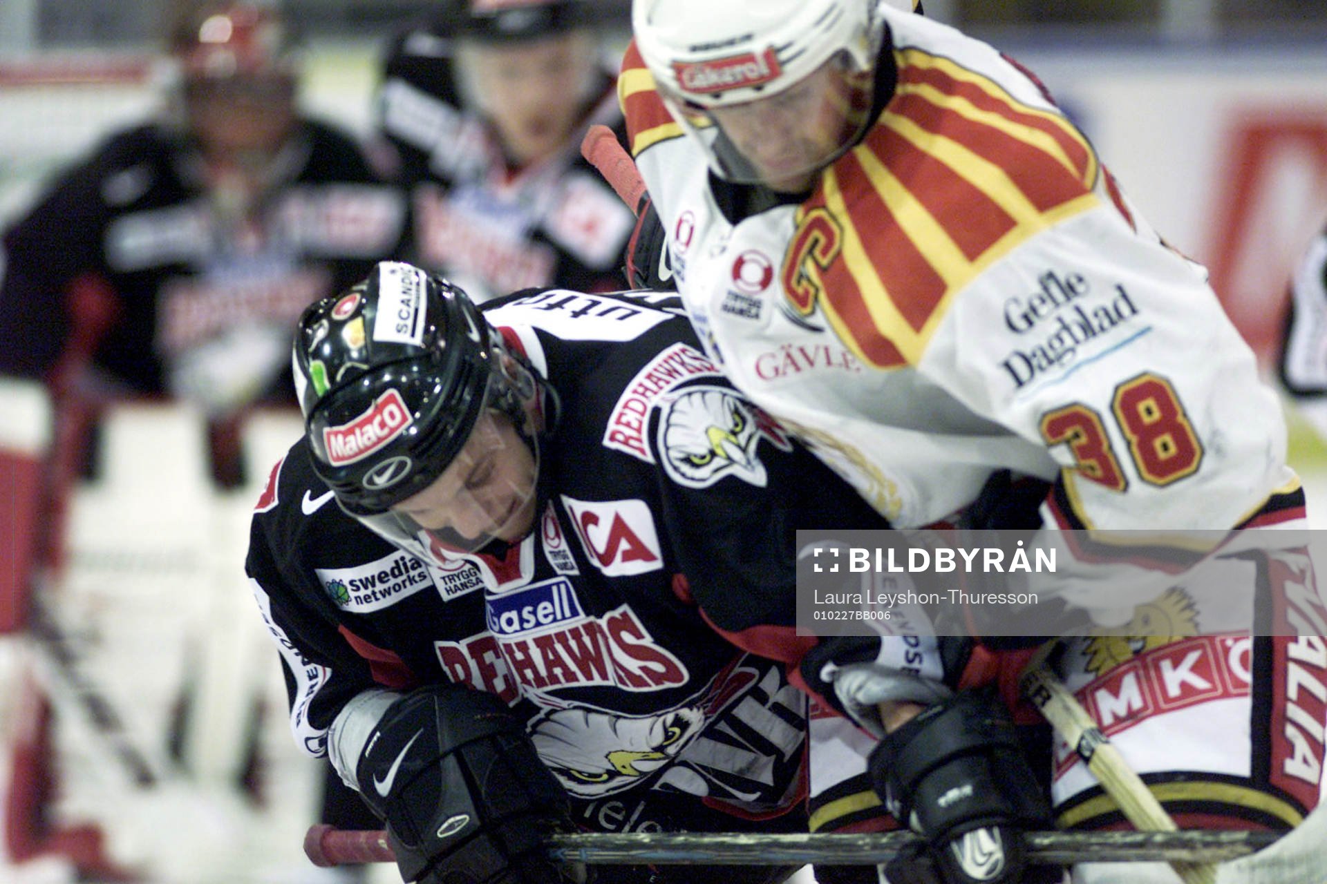 Daniel Rydmark, Malmö och Jan Larsson, Brynäs