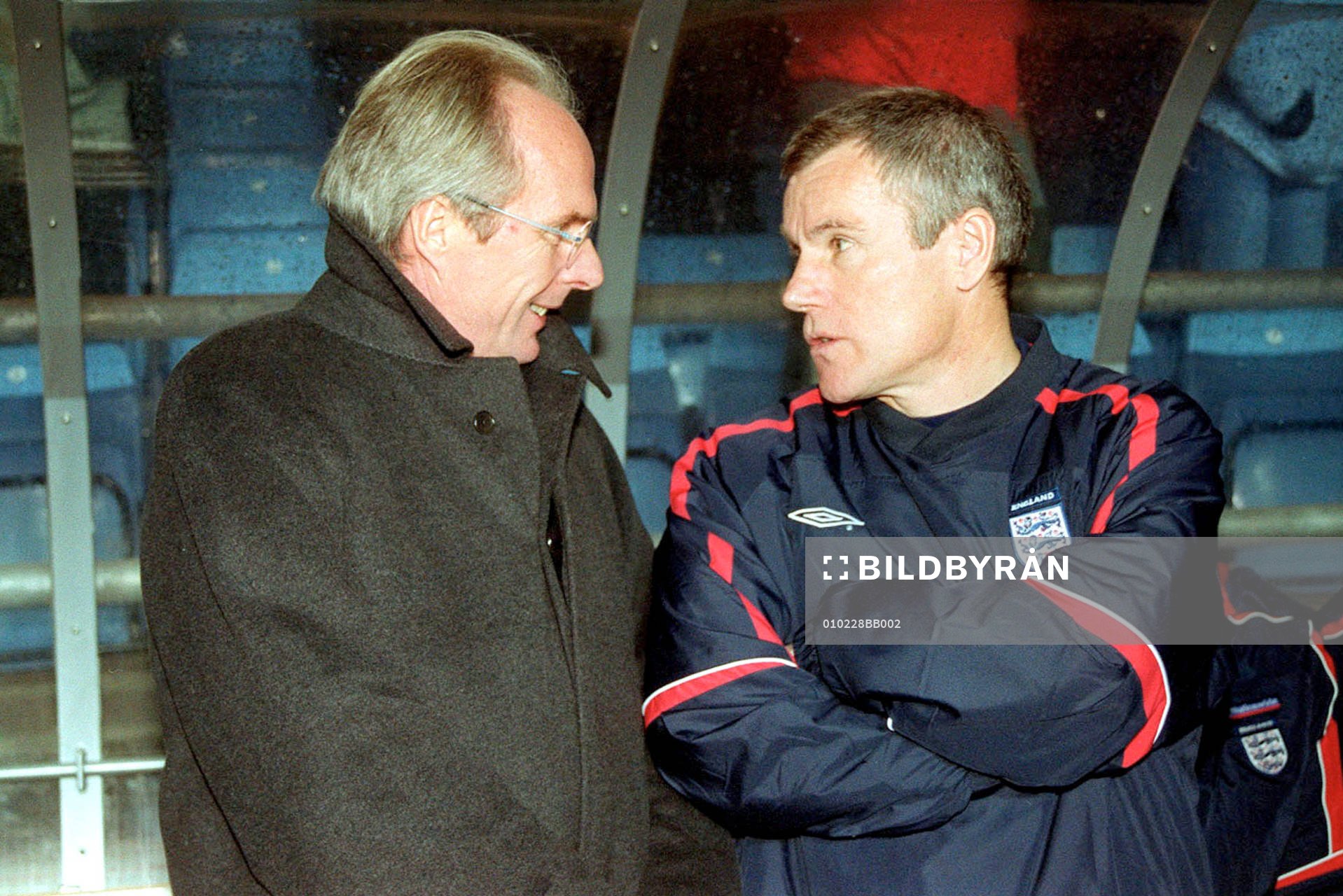 Sven Göran Eriksson, förbundskapten England och Peter