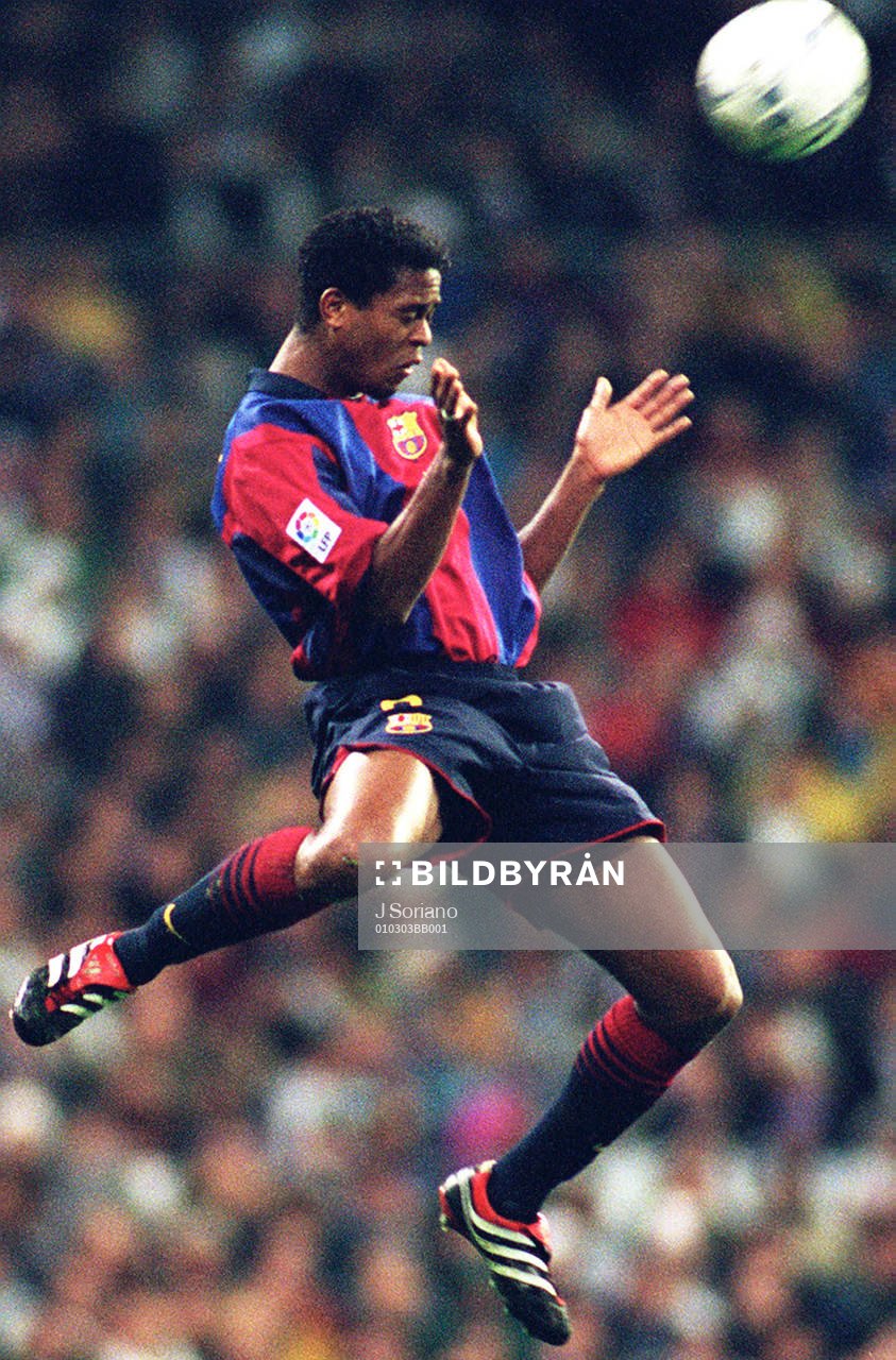Fotboll, Spansk, Spanska Ligan, Patrick Kluivert, Barcelona