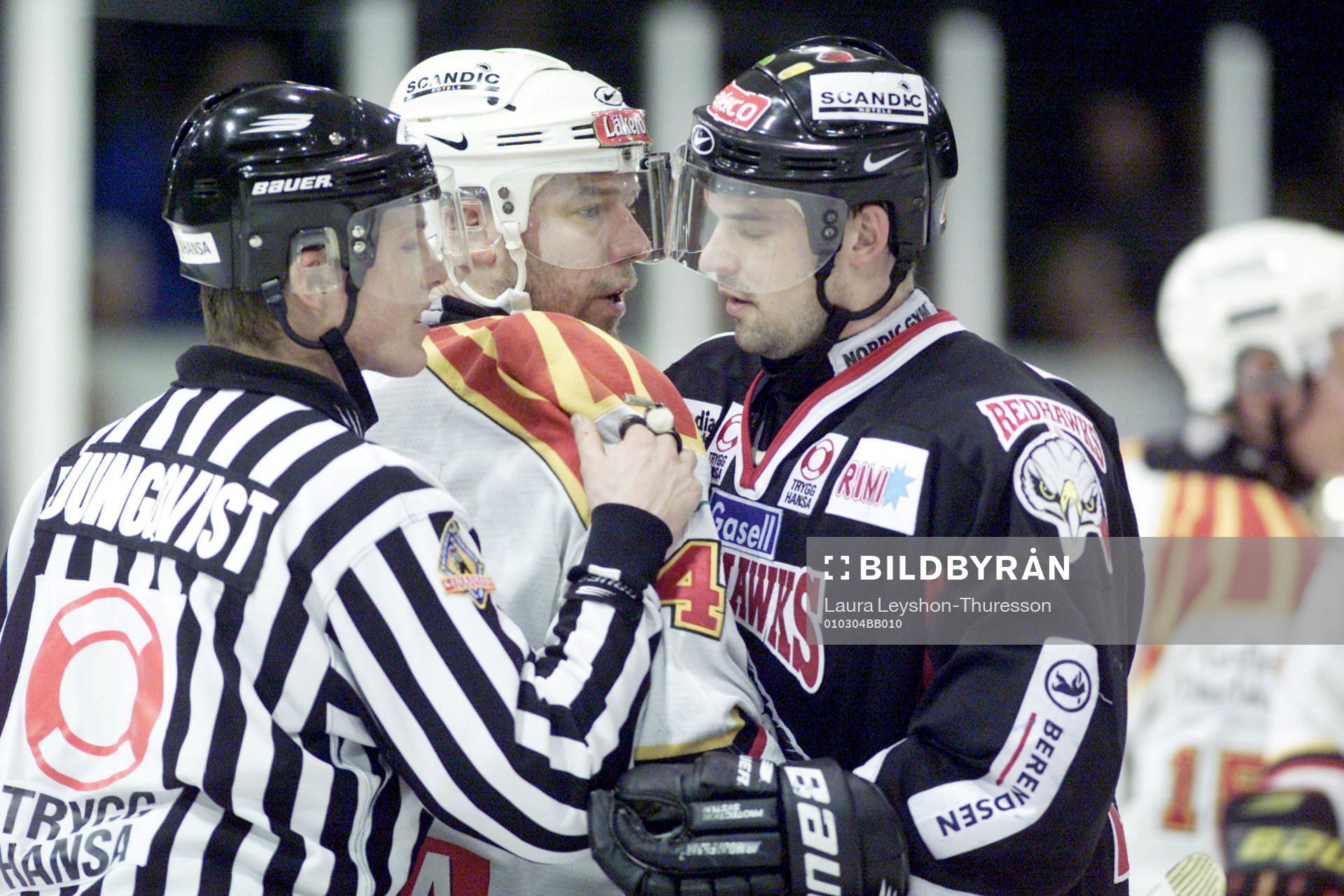 Pär Djoos, Brynäs och Fredrik Lindqvist, Malmö