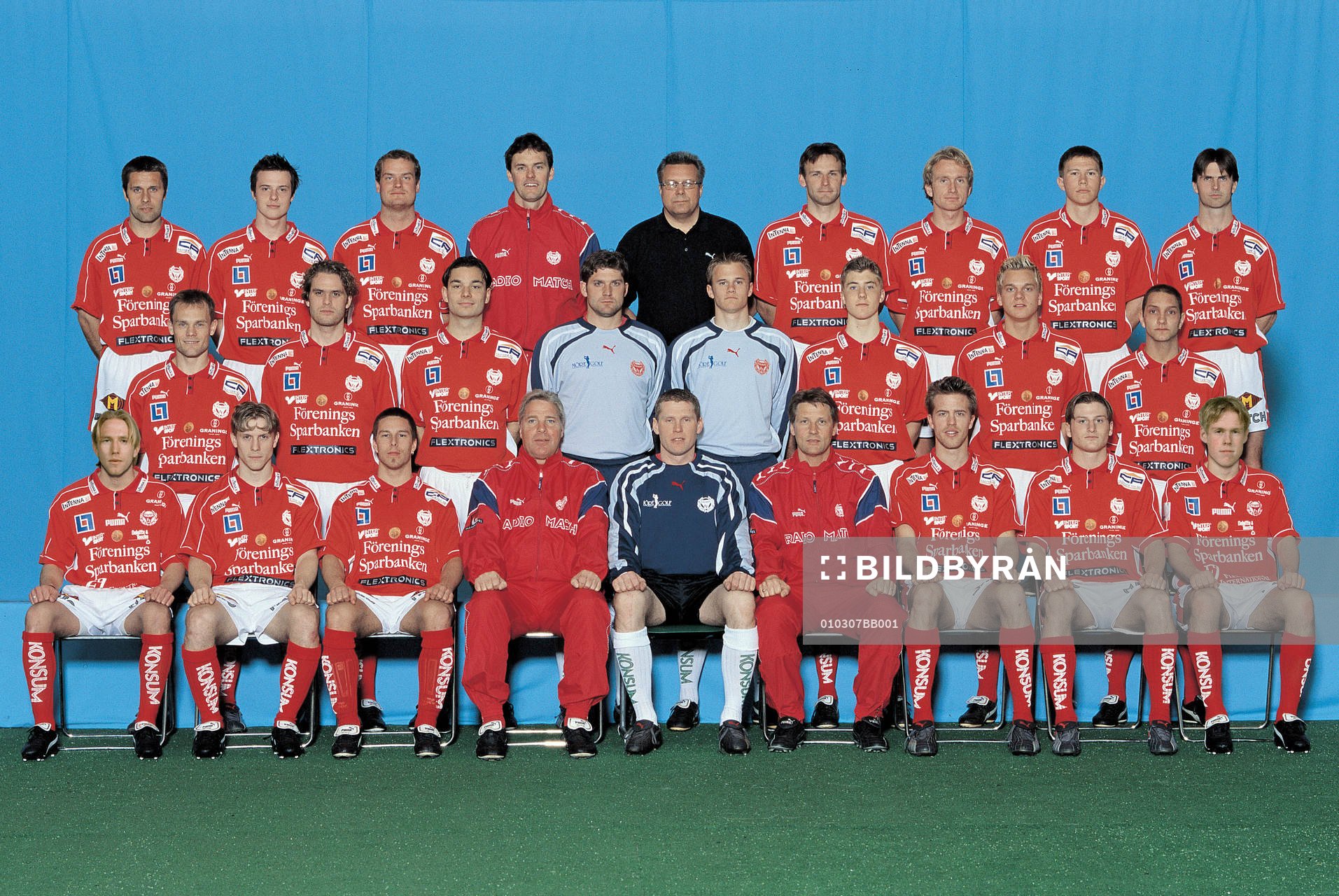 Fotboll, superettan, lagbild Kalmar FF