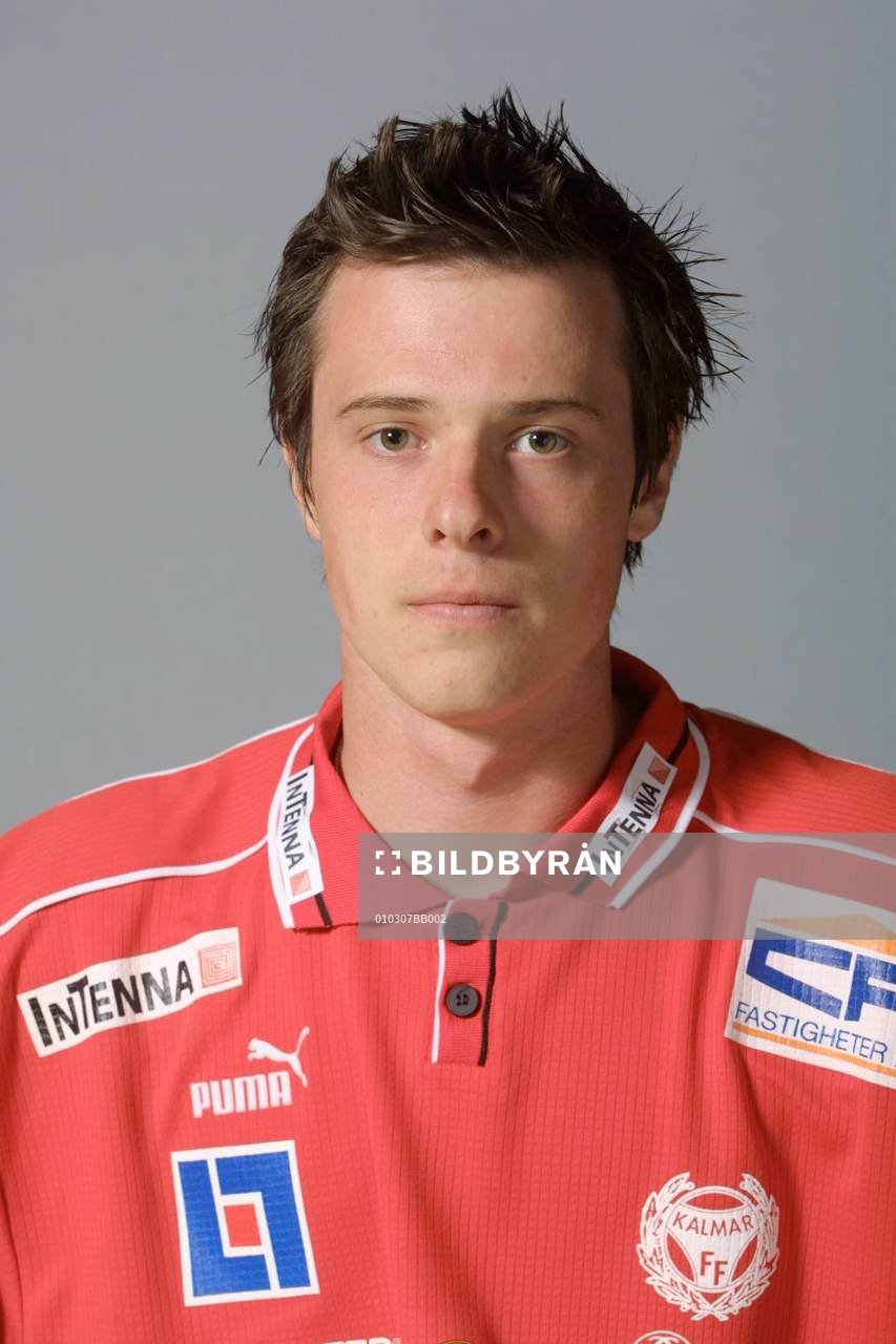 Fotboll, Superettan, porträtt, Kalmar, Robin Ahl