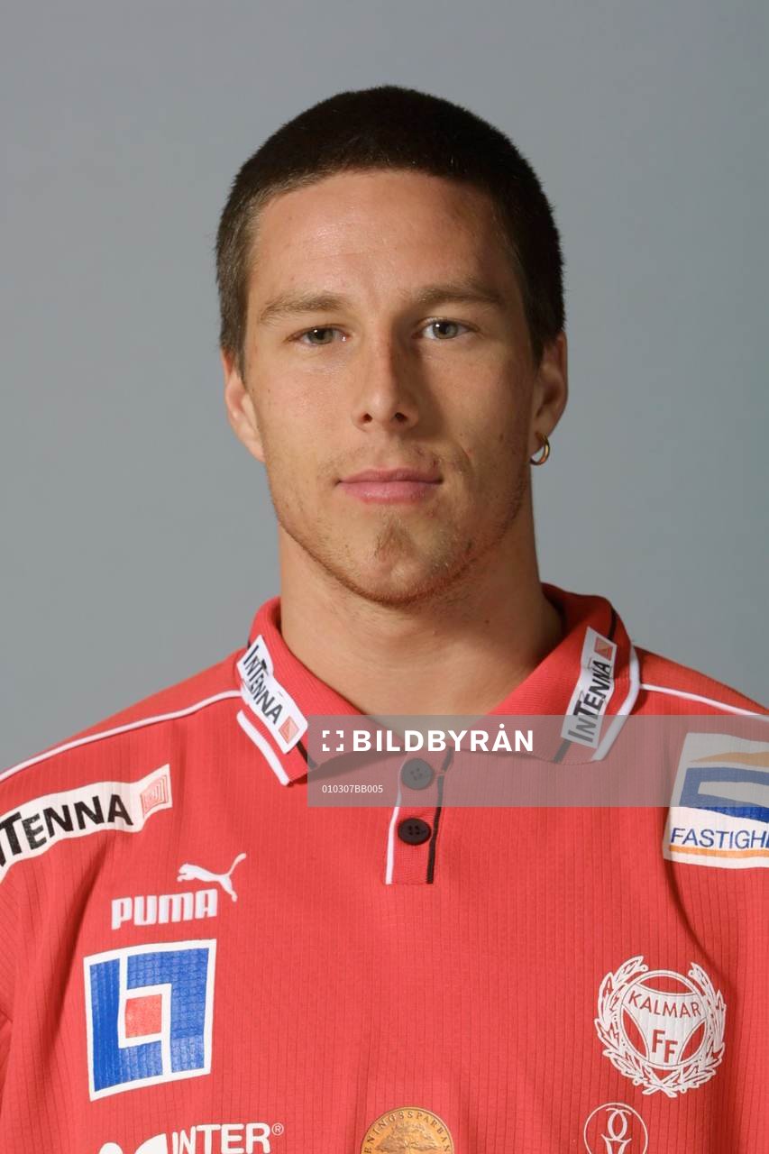 Fotboll, Superettan, poträtt, Kalmar, Marco Hebert