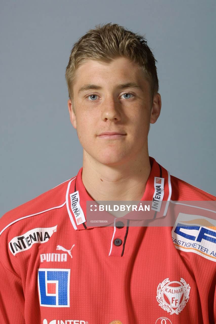 Fotboll, Superettan, porträtt, Kalmar, Daniel Johansson