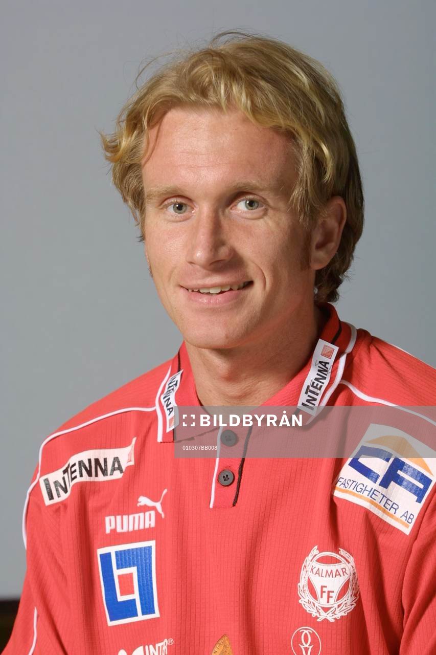 Fotboll, Superettan, porträtt, Kalmar, Niklas Kaldner