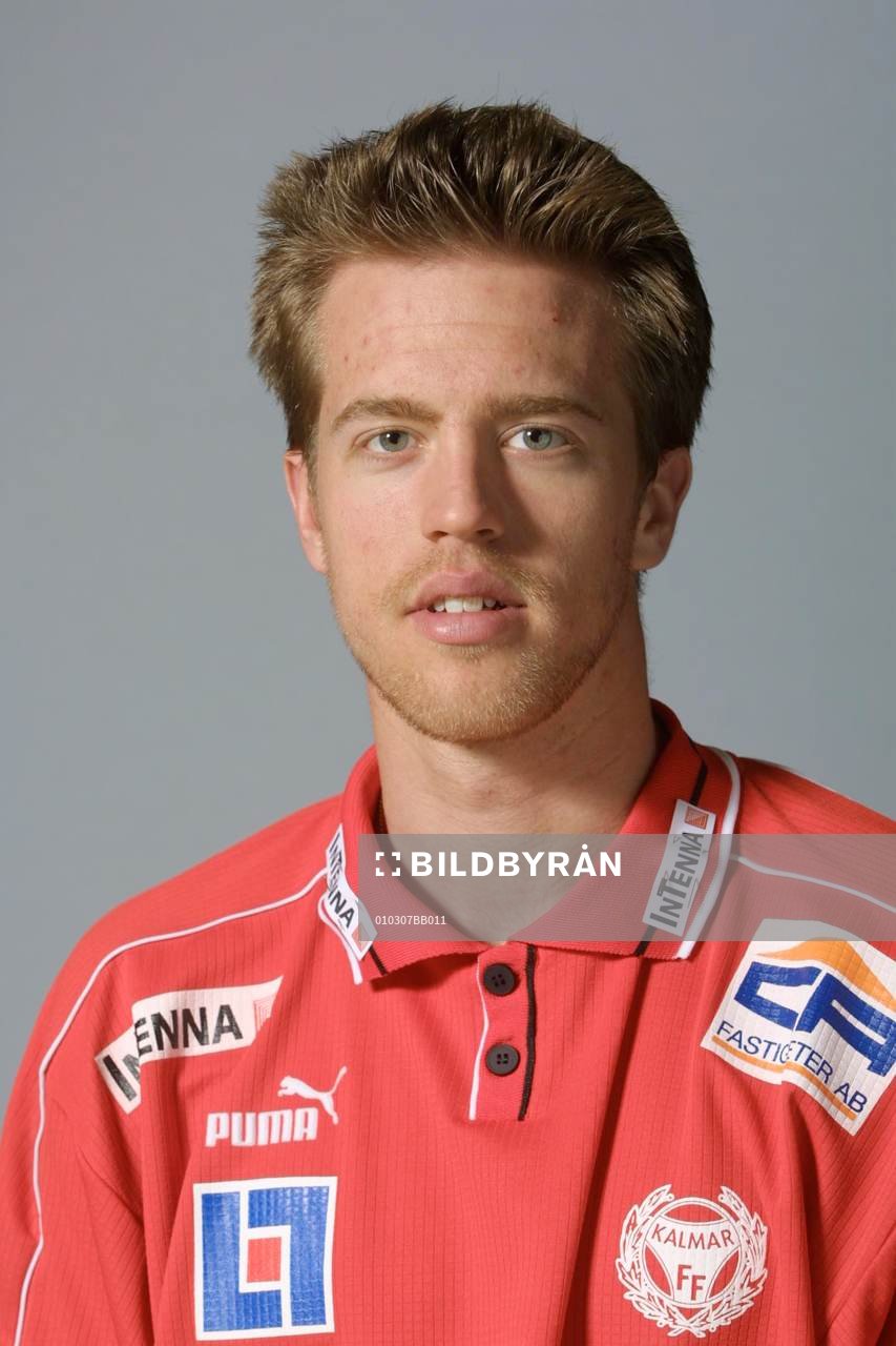 Fotboll, Superettan, porträtt, Kalmar, Joachim Lantz
