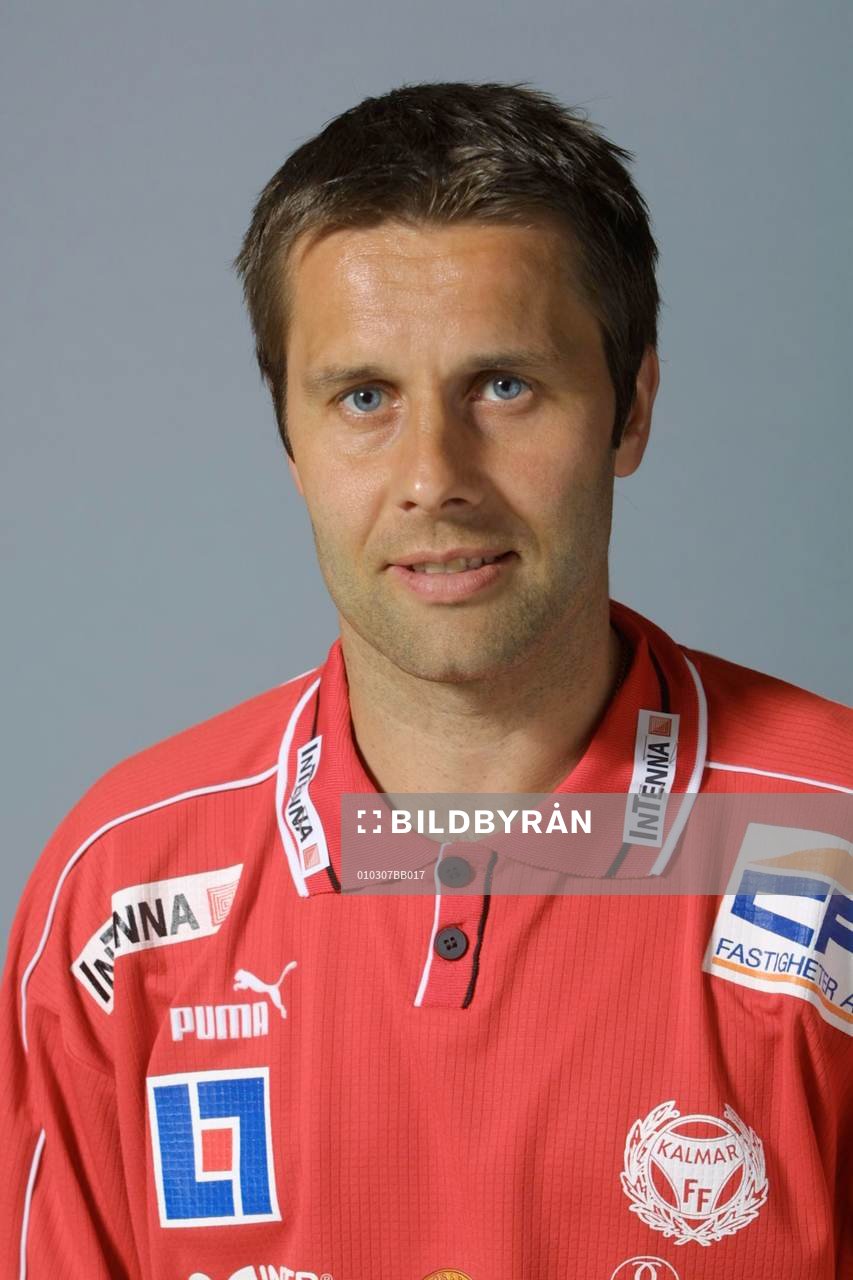 Fotboll, Superettan, porträtt, Kalmar, Dennis Nilsson