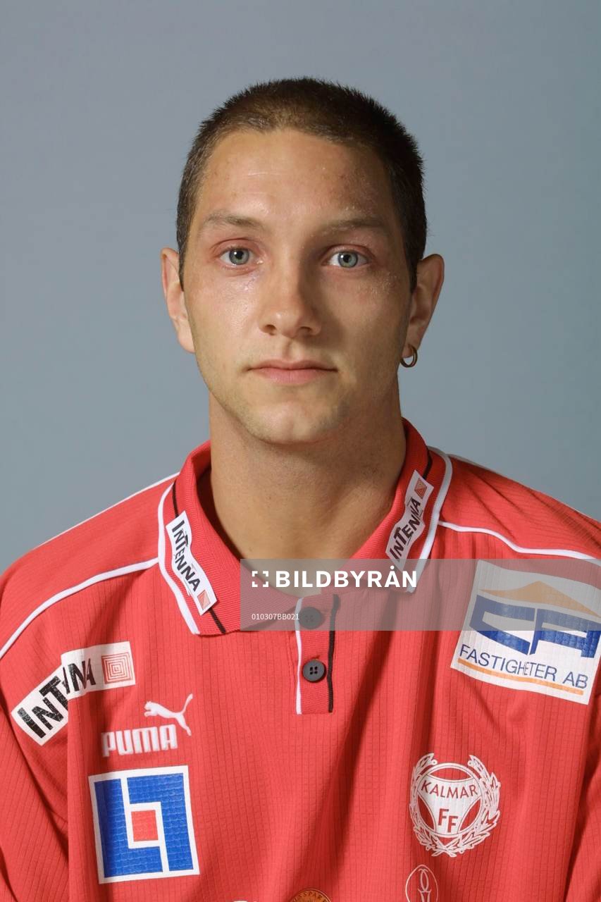 Fotboll, Superettan, porträtt, Kalmar, Fredrik Persson