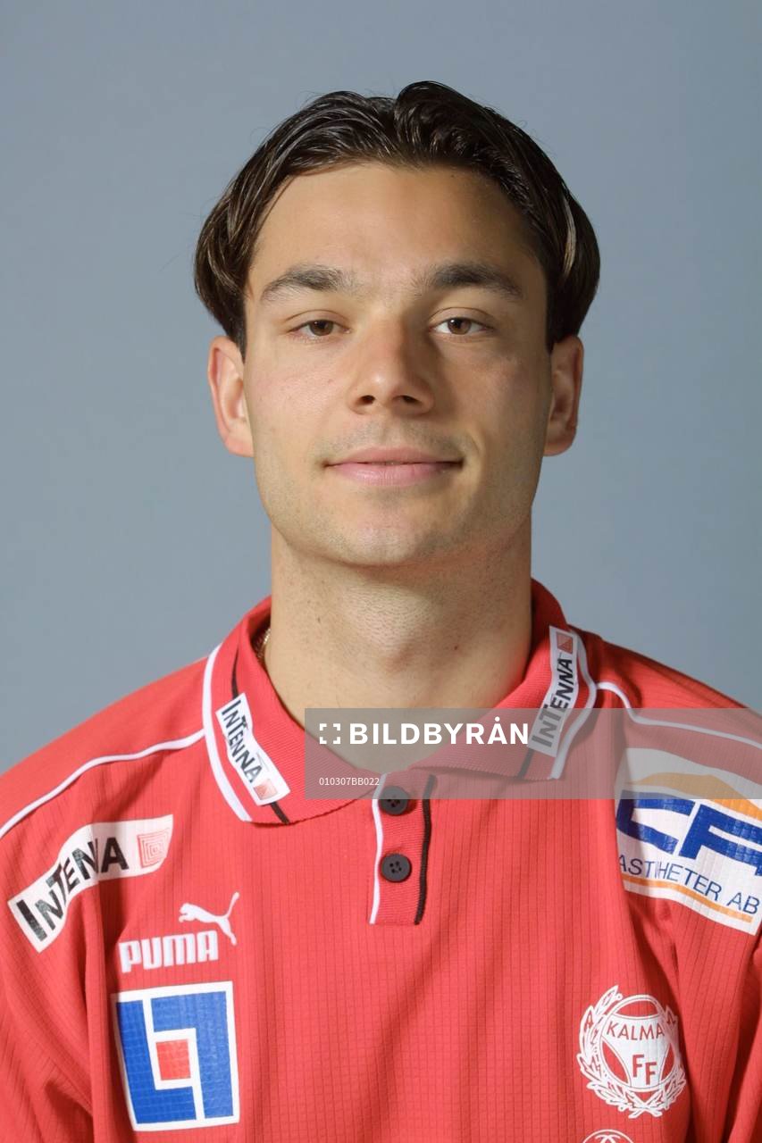 Fotboll, Superettan, porträtt, Kalmar, Damir Spahic