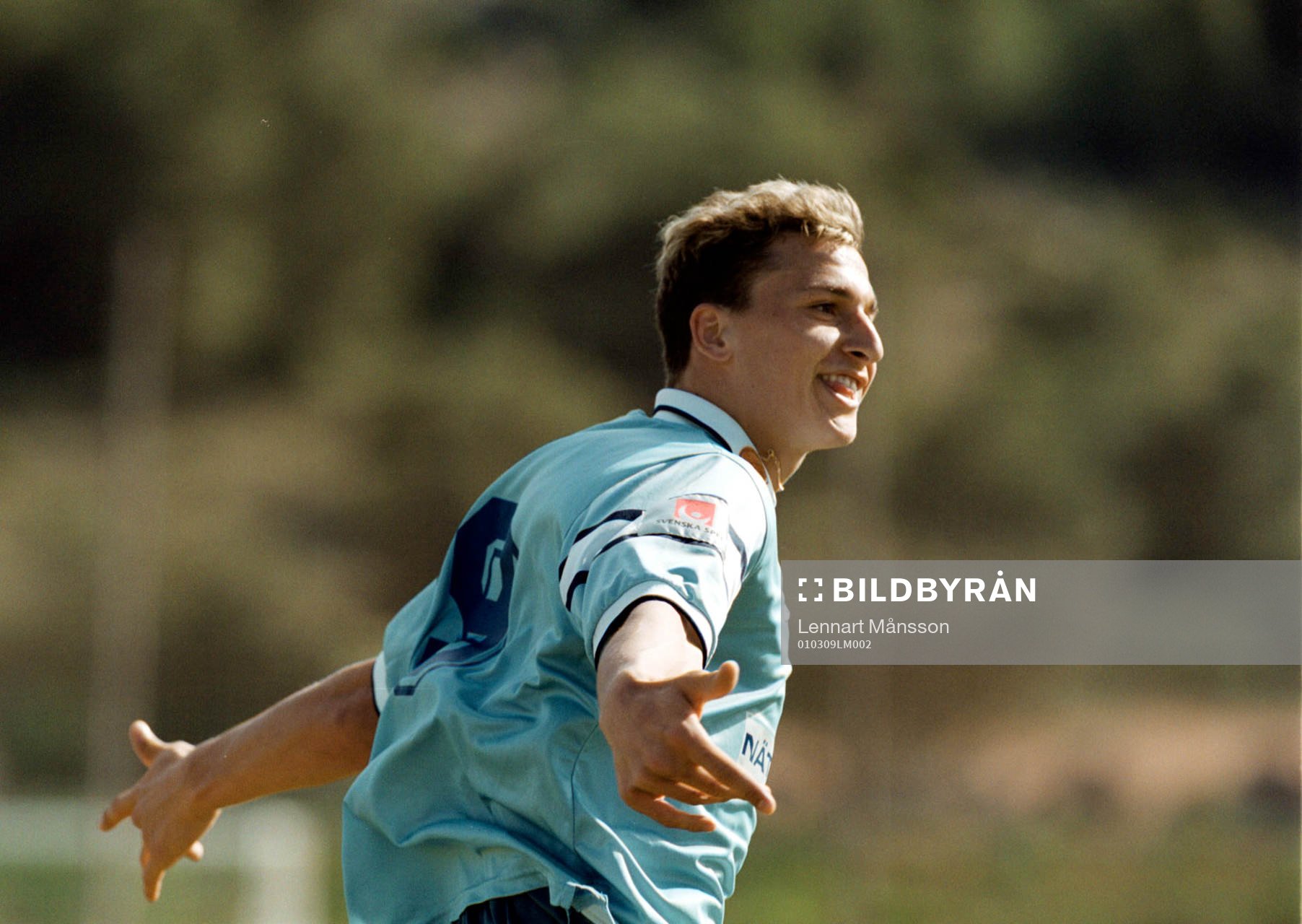 Zlatan Ibrahimovic, Malmö jublar. (Jubel)